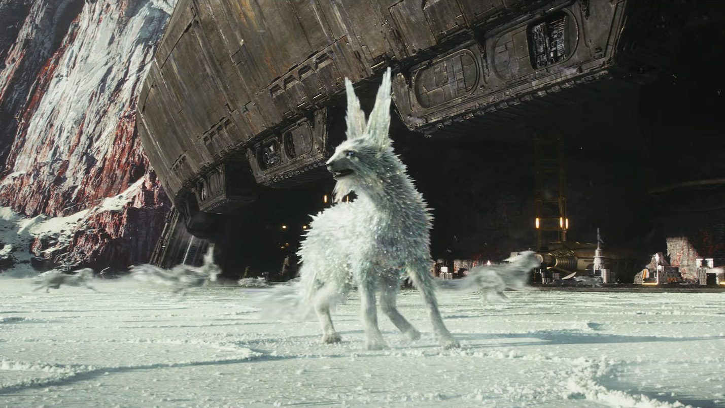Ein Kristallfuchs aus „Star Wars: The Last Jedi“