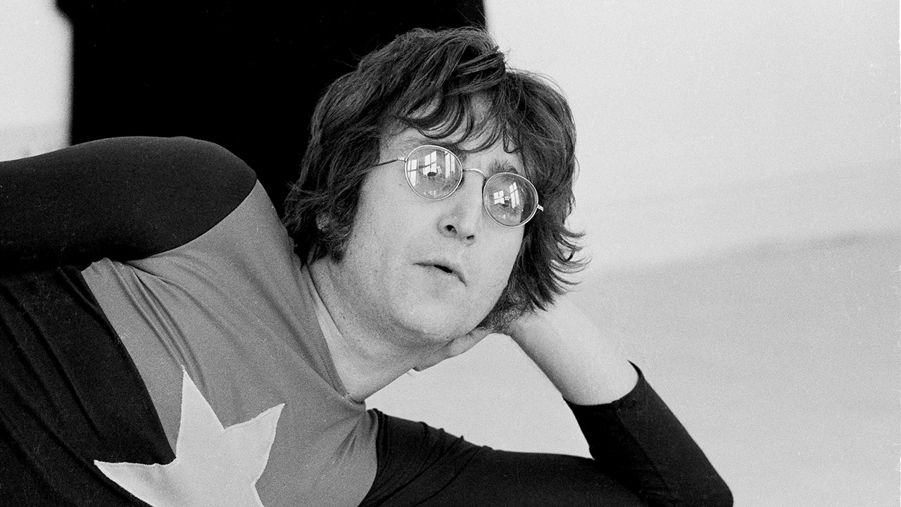 John Lennon im Jahr 1971: Seine Brille ist ikonisch