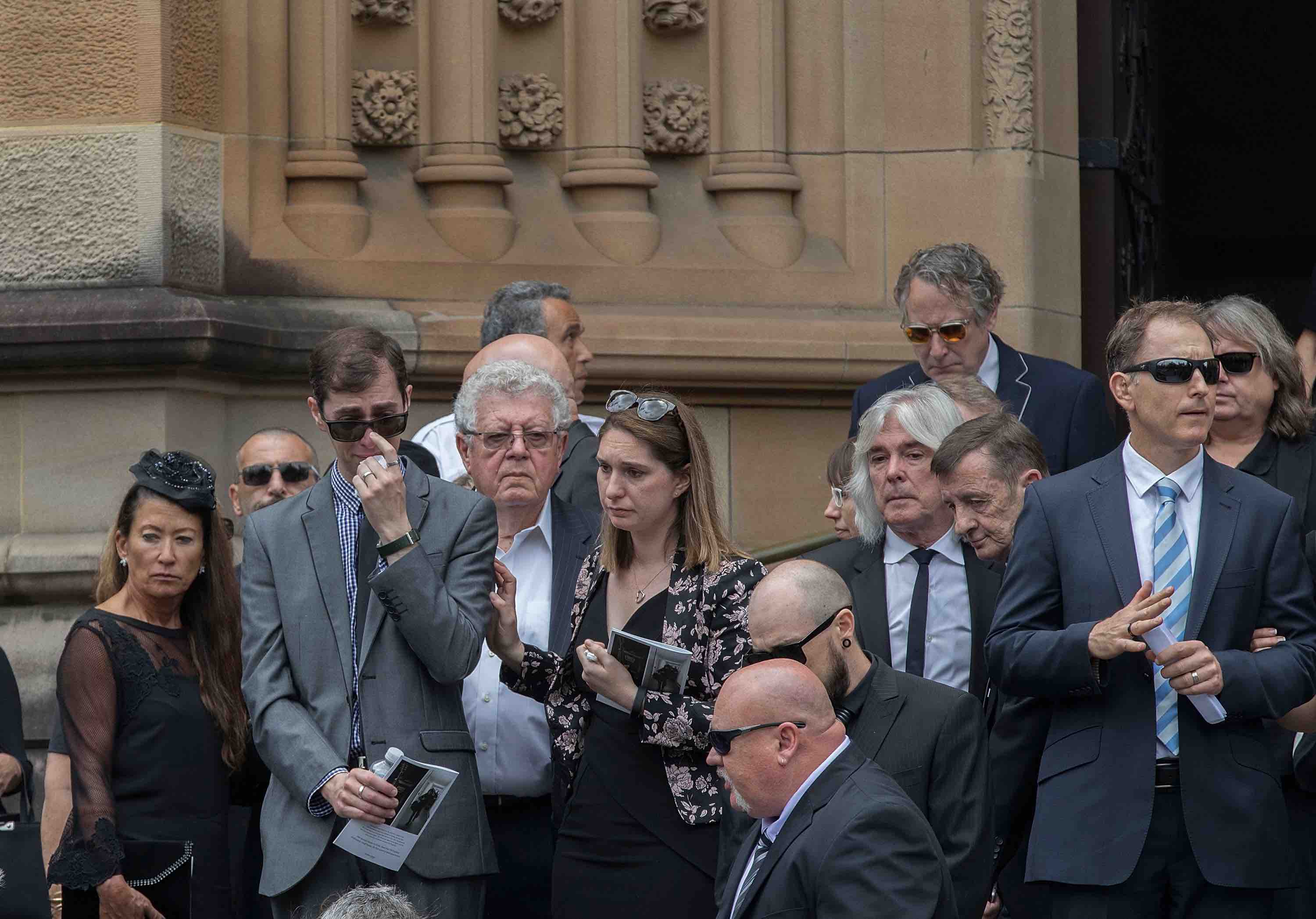 Cliff Williams mit Phil Rudd (beide rechts)