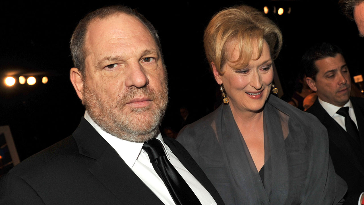 Meryl Streep und Harvey Weinstein gemeinsam im Jahr 2012