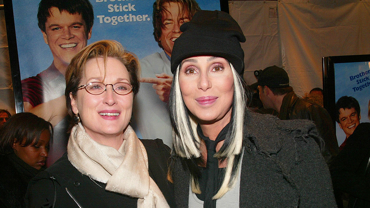 Meryl Streep und Cher gemeinsam im Jahr 2003