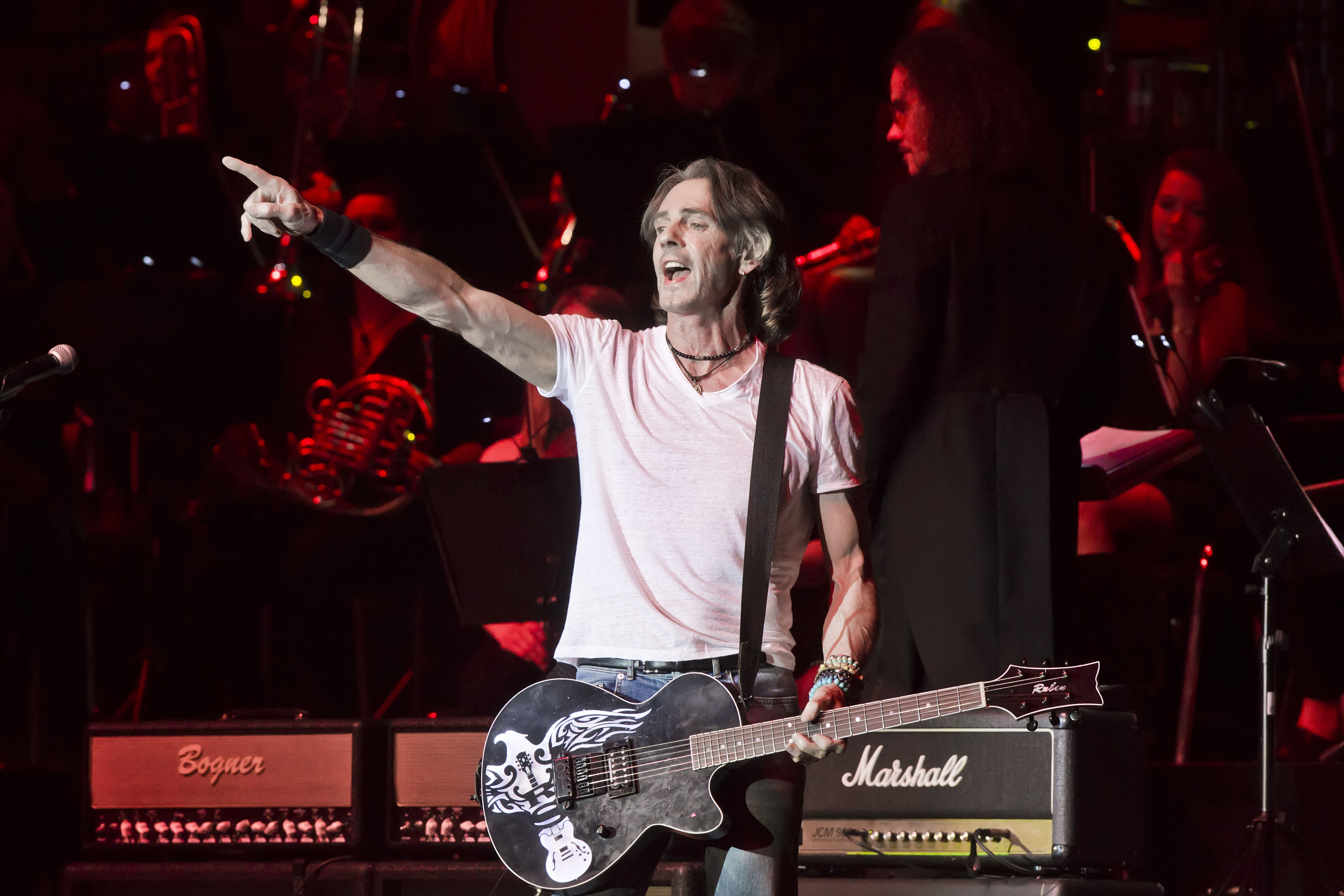 Rick Springfield am 8. April 2017 in Berlin (Photo by Frank Hoensch/Redferns)