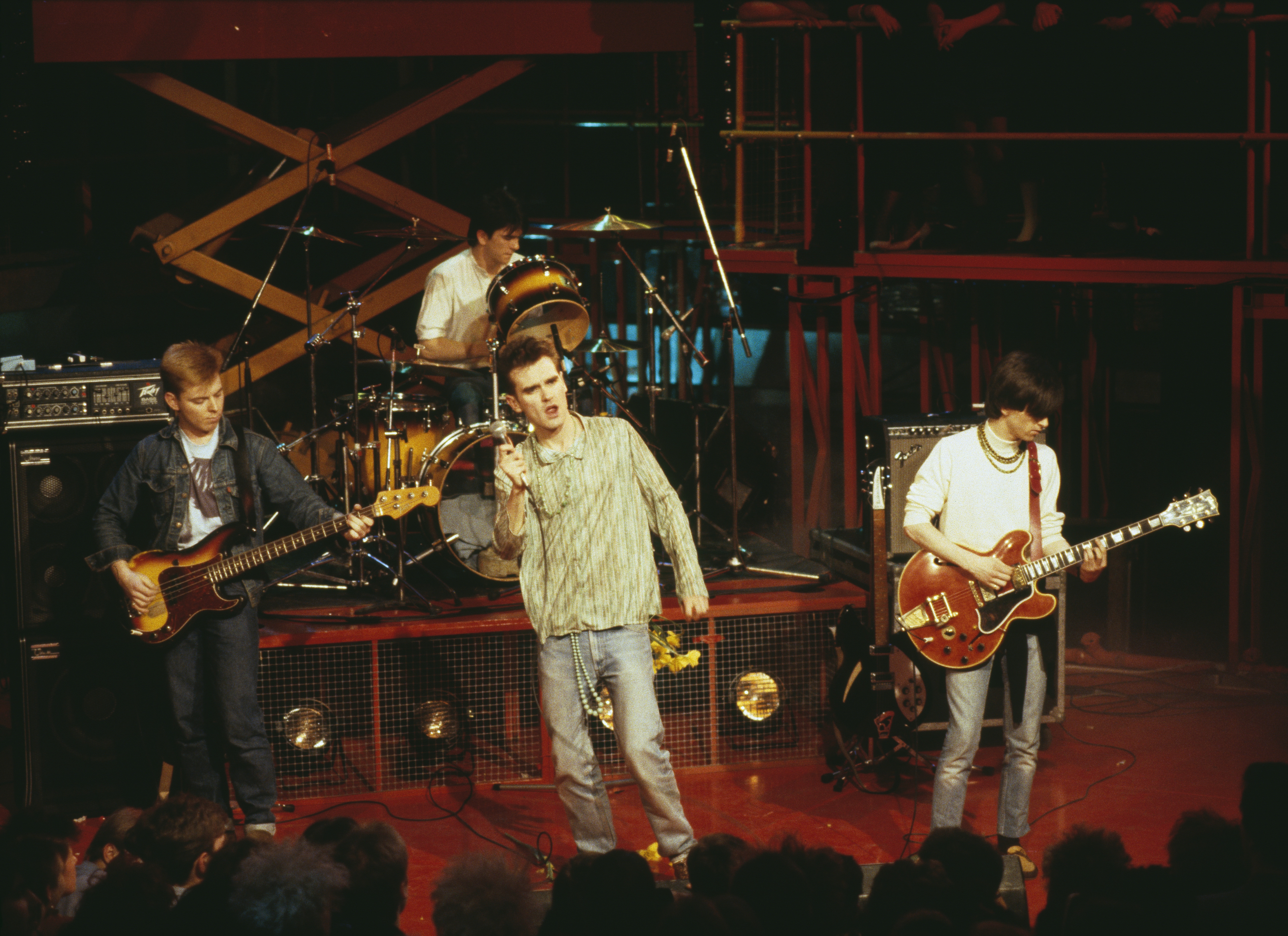 The Smiths 1984: Andy Rourke, Mike Joyce, Morrissey und Johnny Marr