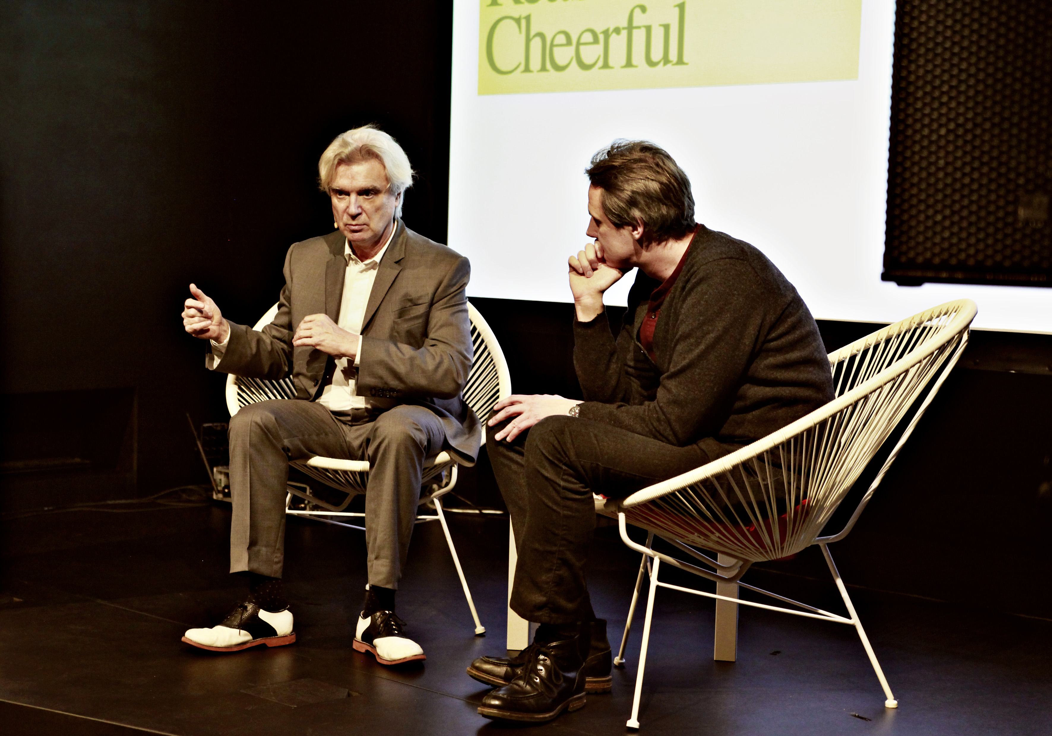 Byrne im Talk mit ROLLING-STONE-Redakteur Maik Brüggemeyer