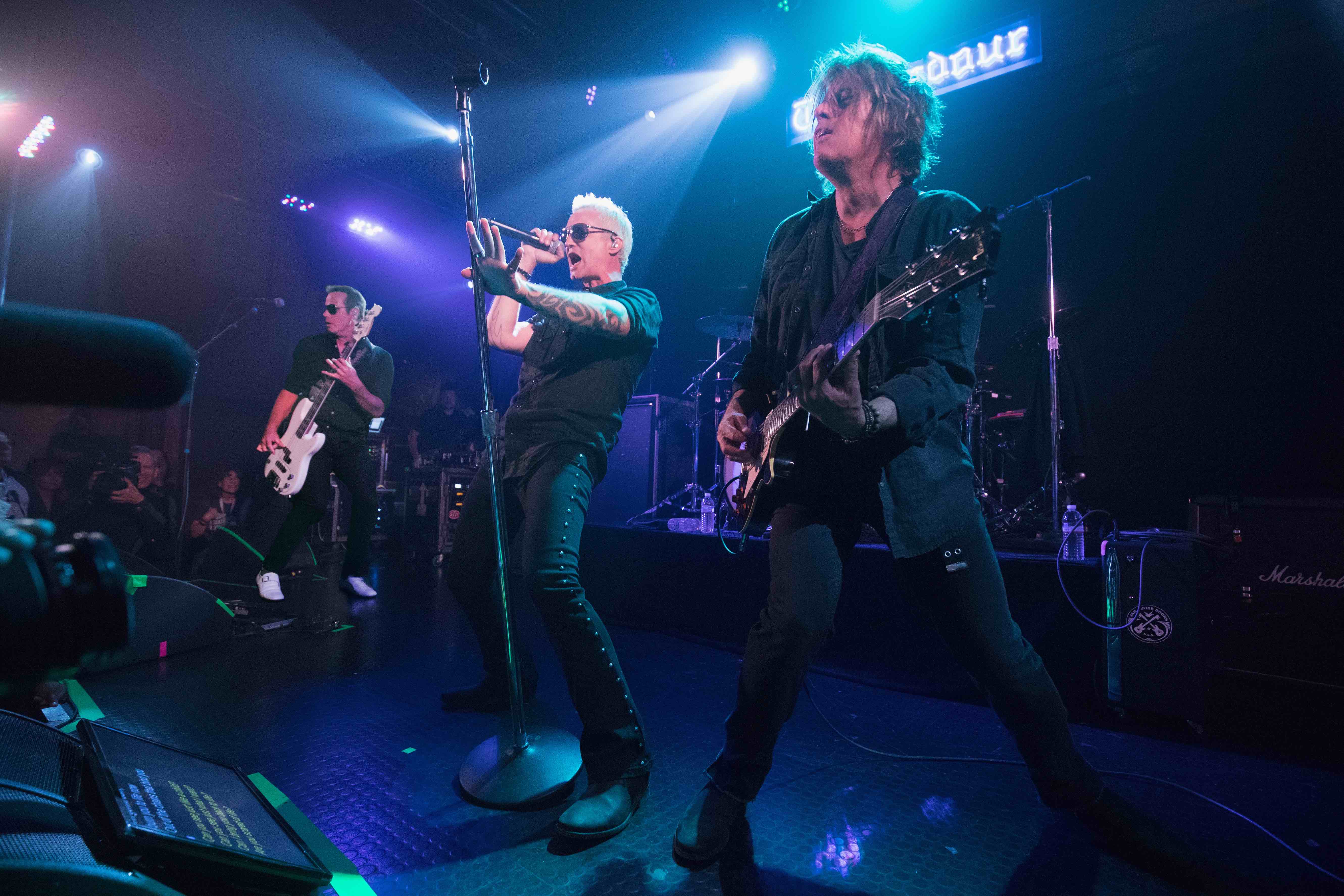 Stone Temple Pilots live: Robert DeLeo, Jeff Gutt und Dean DeLeo