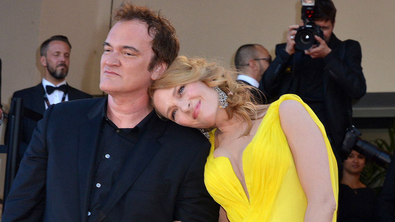 Wieder ein Herz und eine Seele: Quentin Tarantino und Uma Thurman im Jahr 2014