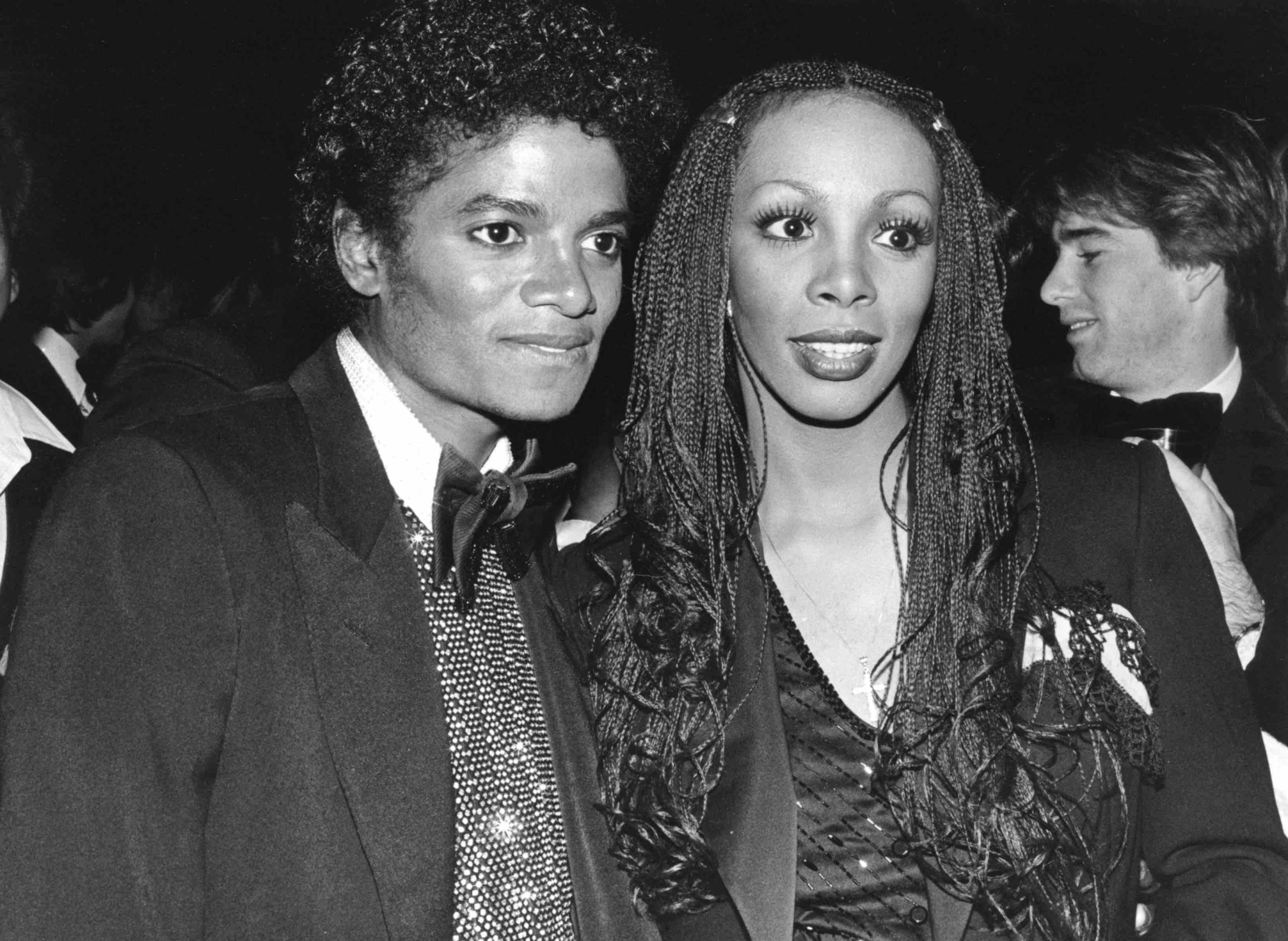 Donna Summer und Michael Jackson 1982