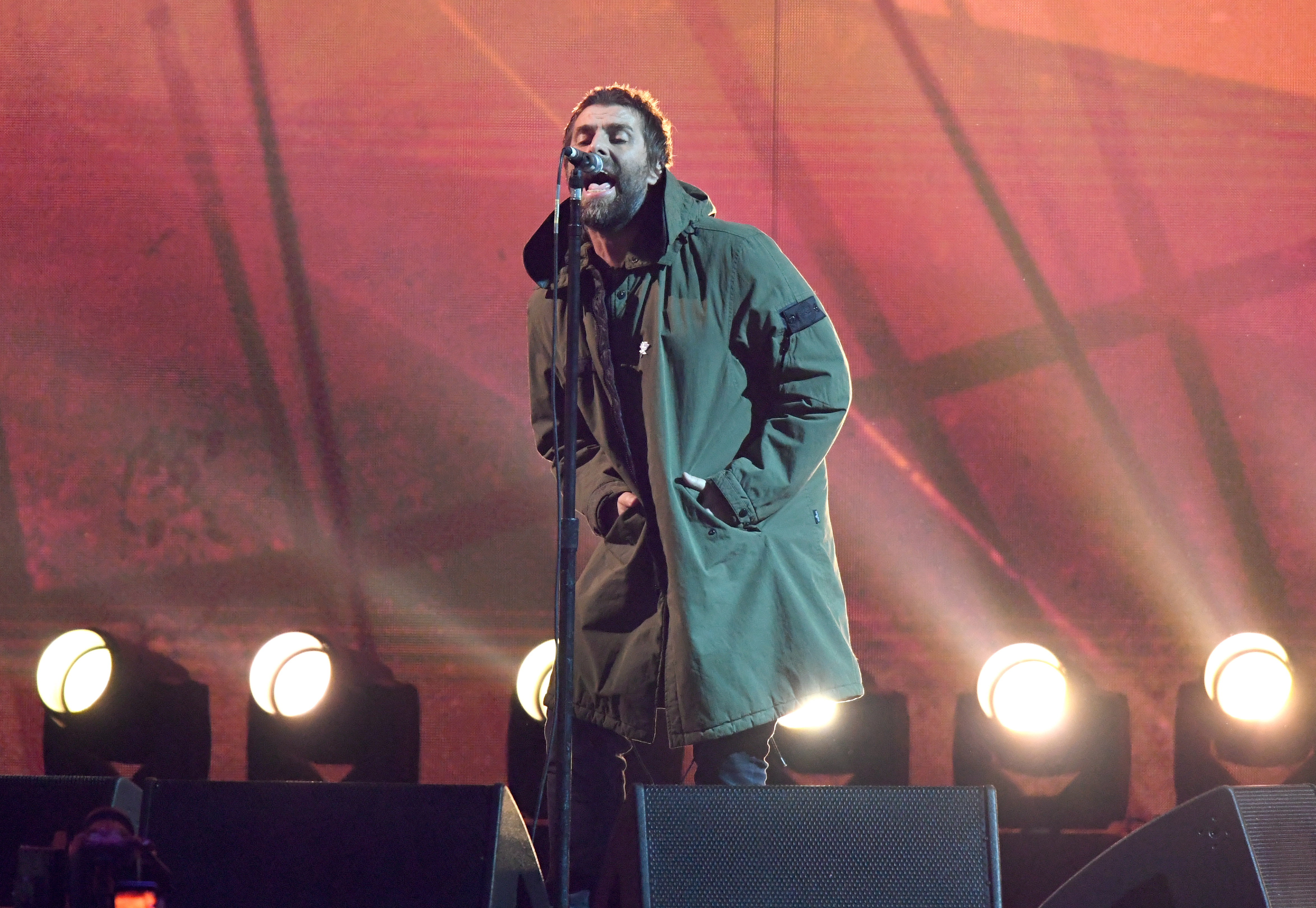 Liam Gallagher live bei den Brit Awards 2018