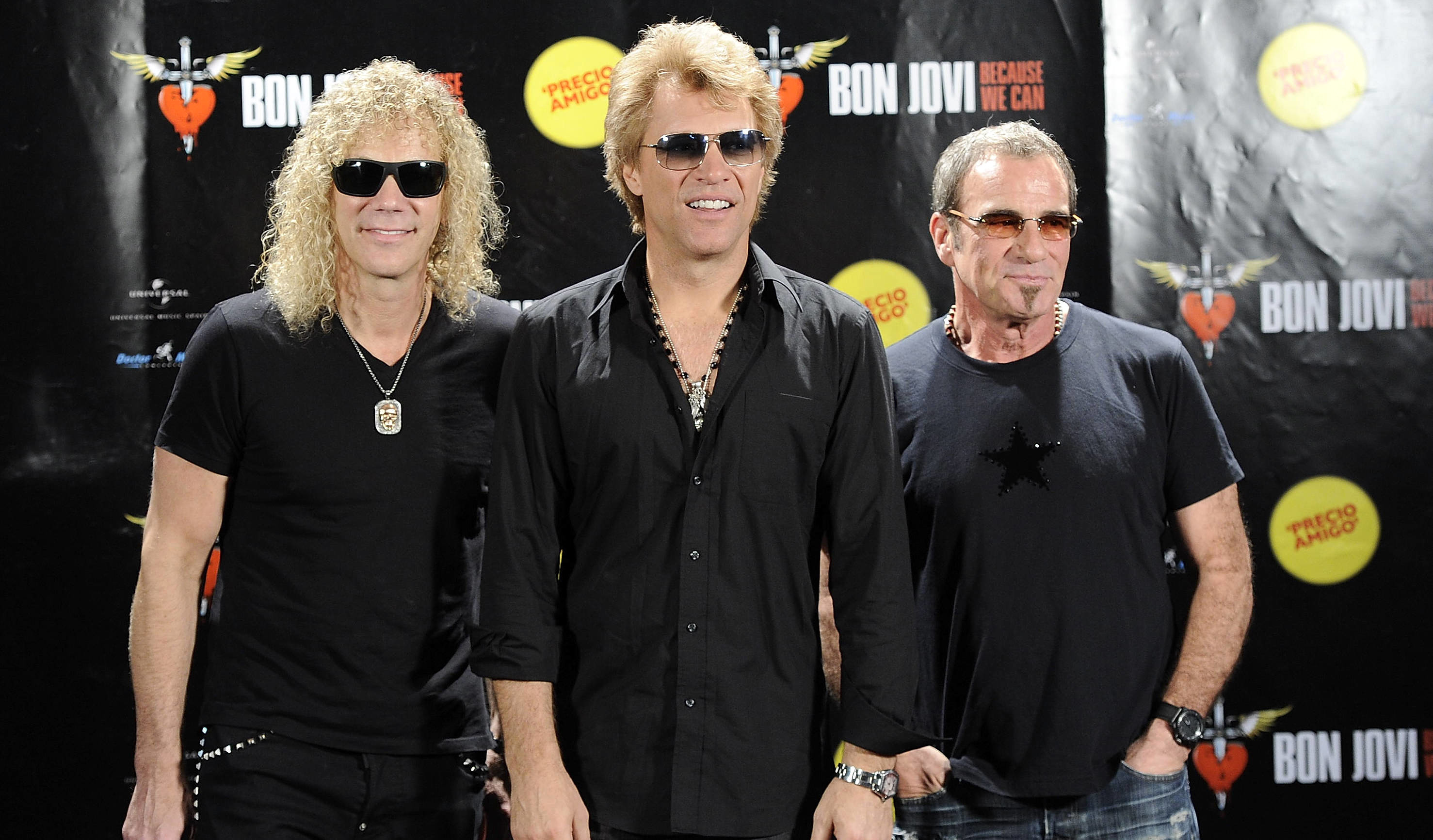 David Bryan, Jon Bon Jovi und Tico Torres