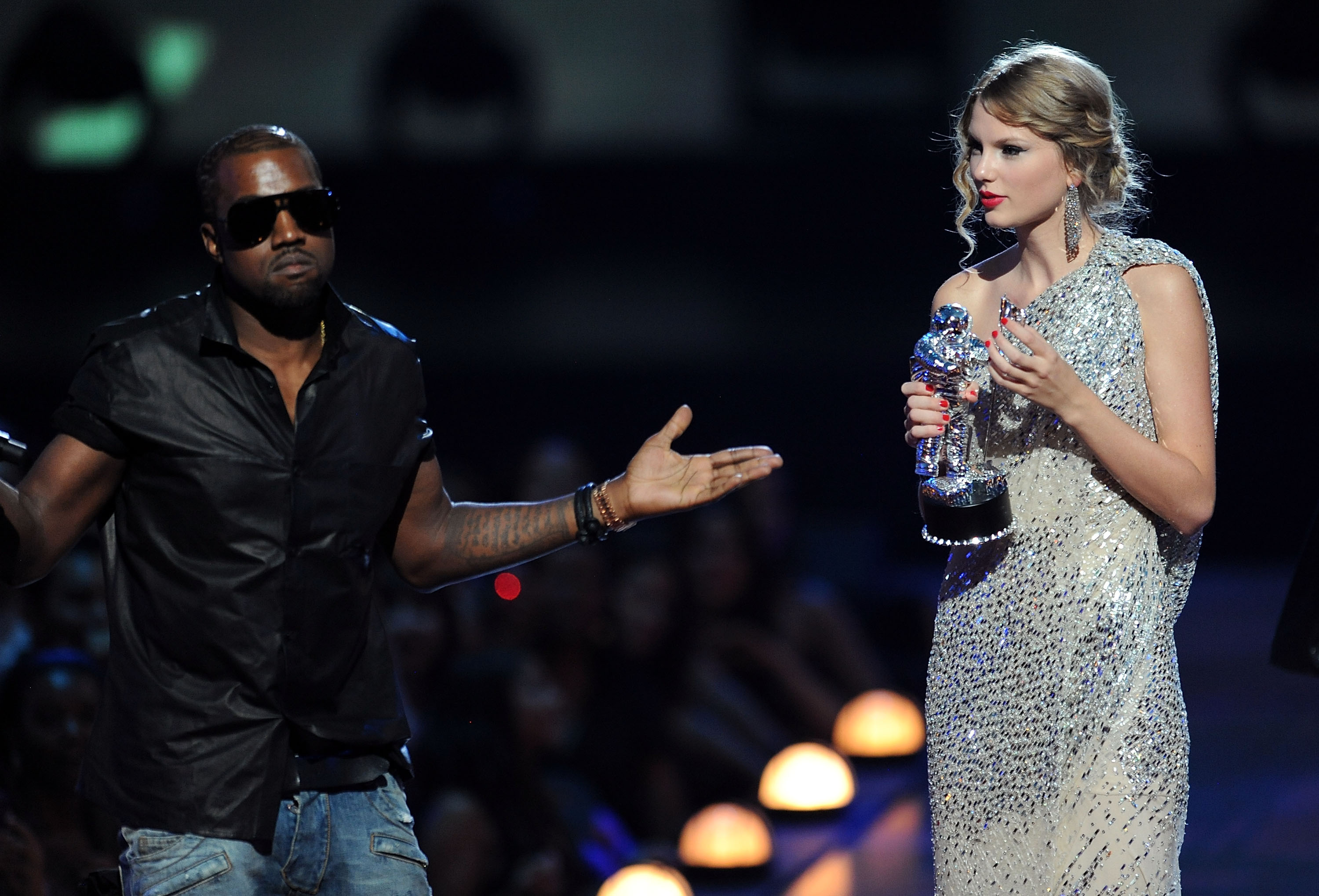 Kanye West und Taylor Swift bei den MTV Video Music Awards (2009)