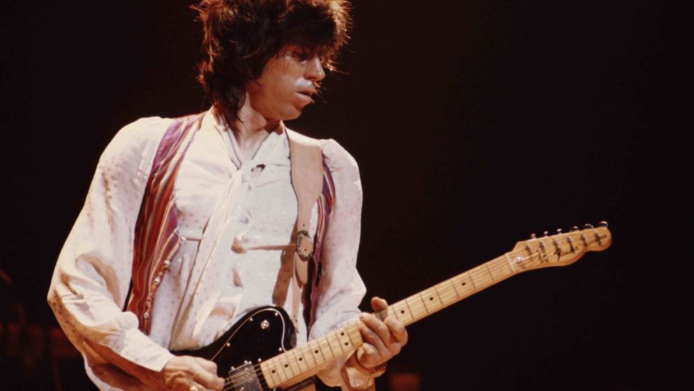 Keith Richards Guitar Pappaufsteller lebensgross 