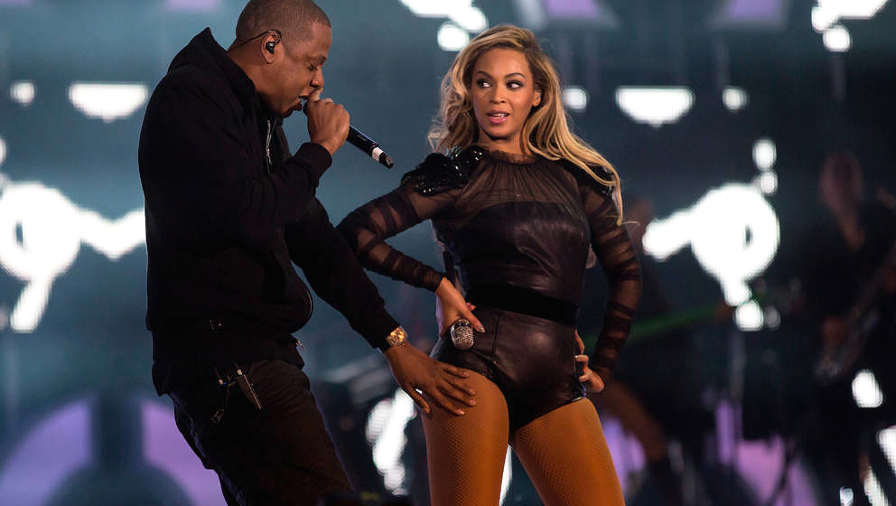 Jay-Z und Beyoncé live