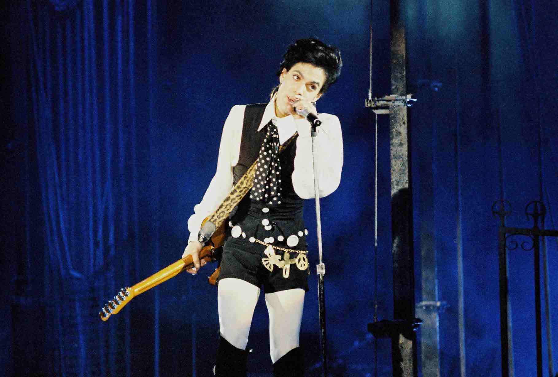 Prince in der Wembley Arena, 3. August 1988