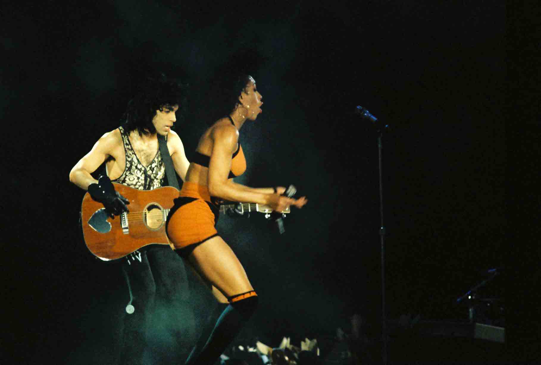 Prince mit Cat Glover