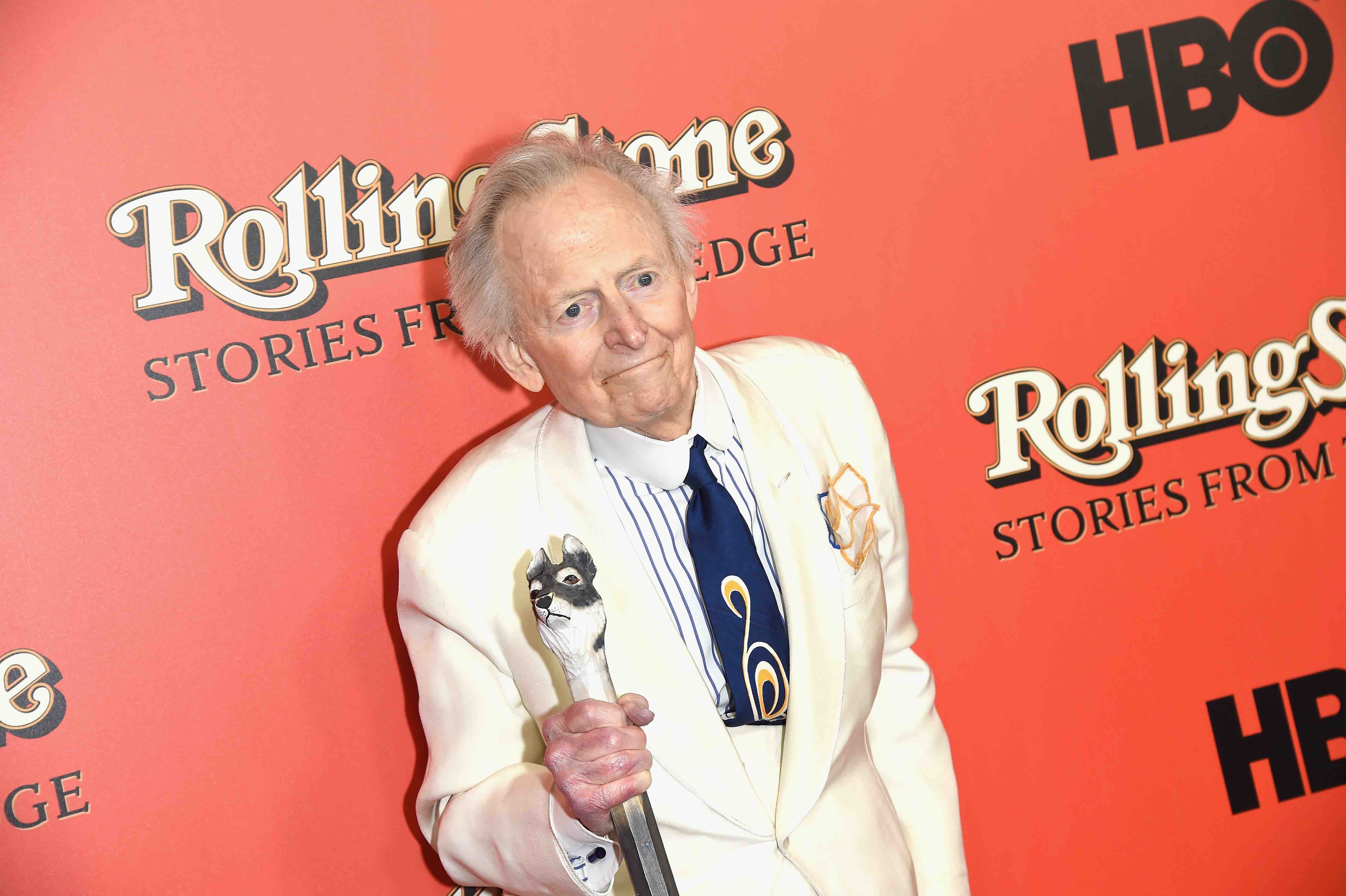 Tom Wolfe, eigentlich Thomas Kennerly Wolfe Jr., (* 2. März 1931 in Richmond, Virginia; † 14. Mai 2018 in Manhattan)