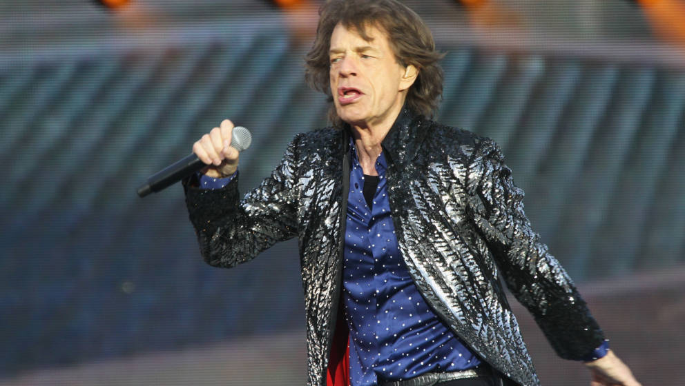 DUBLIN, IRELAND - MAY 17:  Mick Jagger from The Rolling Stones performs live on stage at Croke Park on May 17, 2018 in Dublin