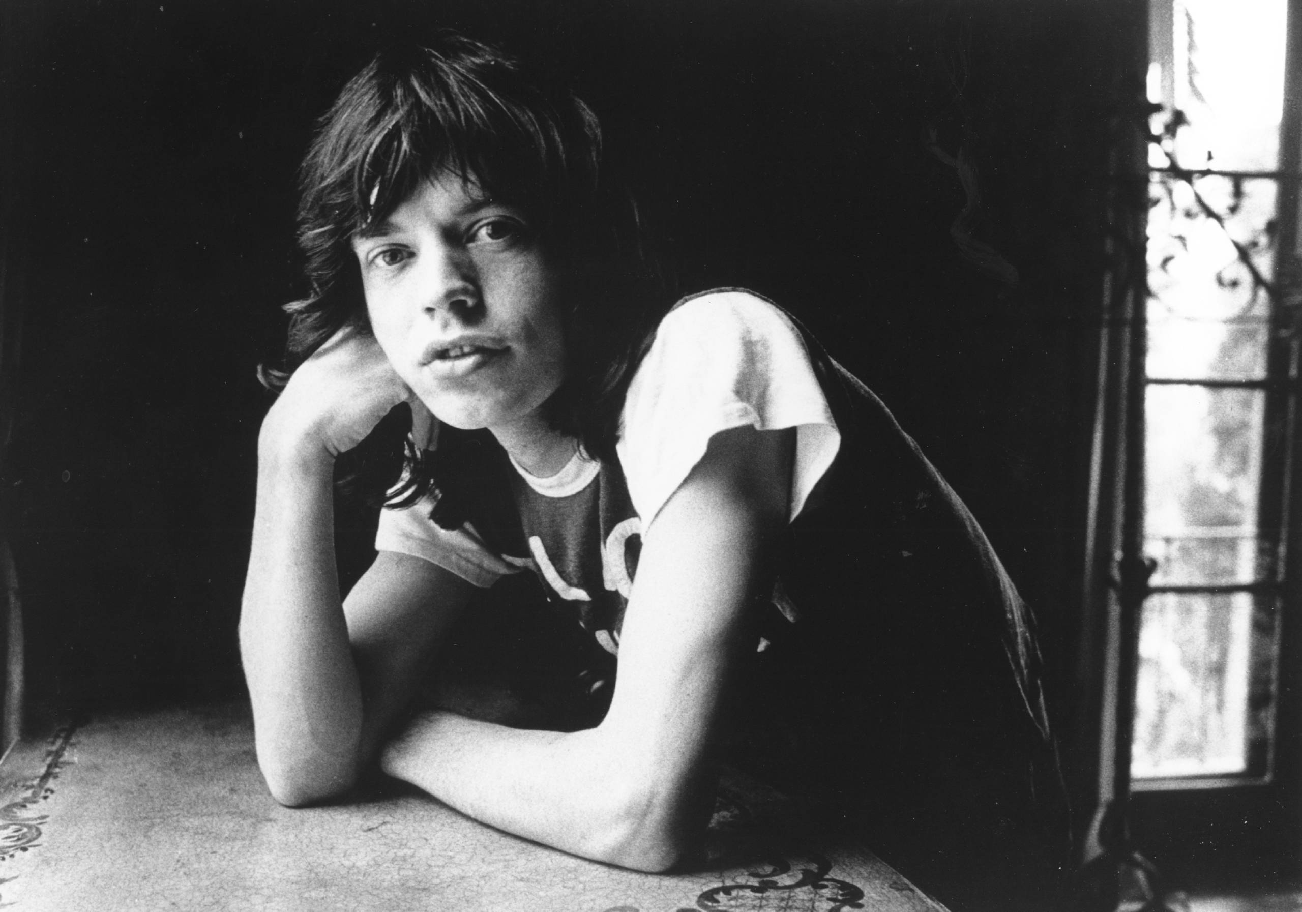 1970: Mick Jagger im Portrait (Foto ist nicht Teil der Ausstellung)