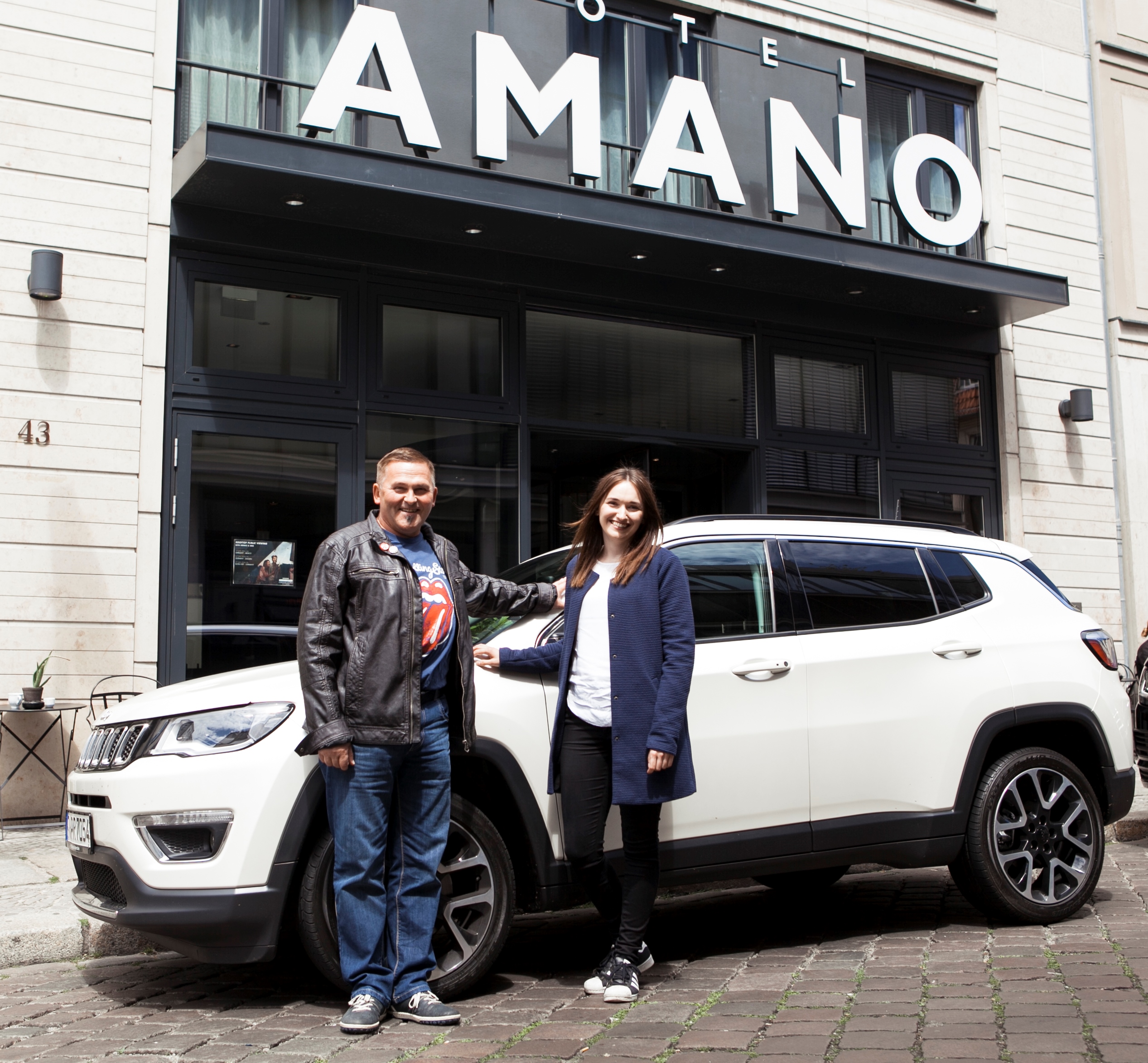 Jürgen und Claudia Dettmer übernachteten im Hotel Amano in Berlin-Mitte