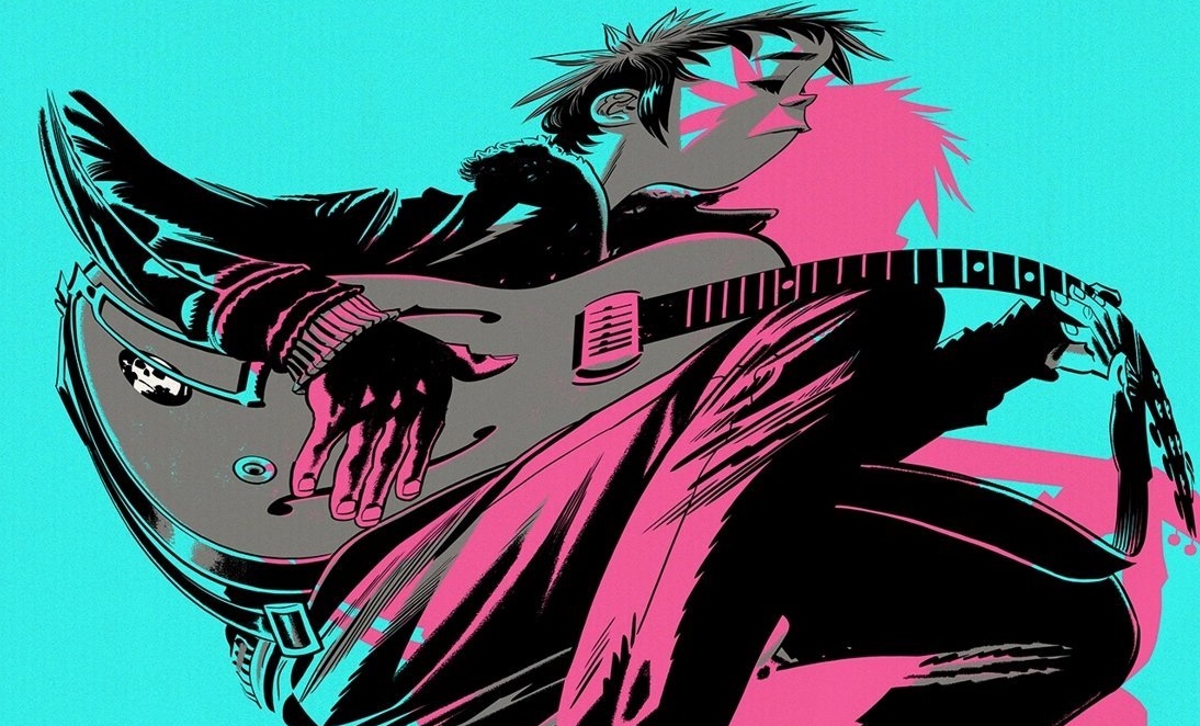 Cover-Artwork von „The Now Now“ - Gorillaz