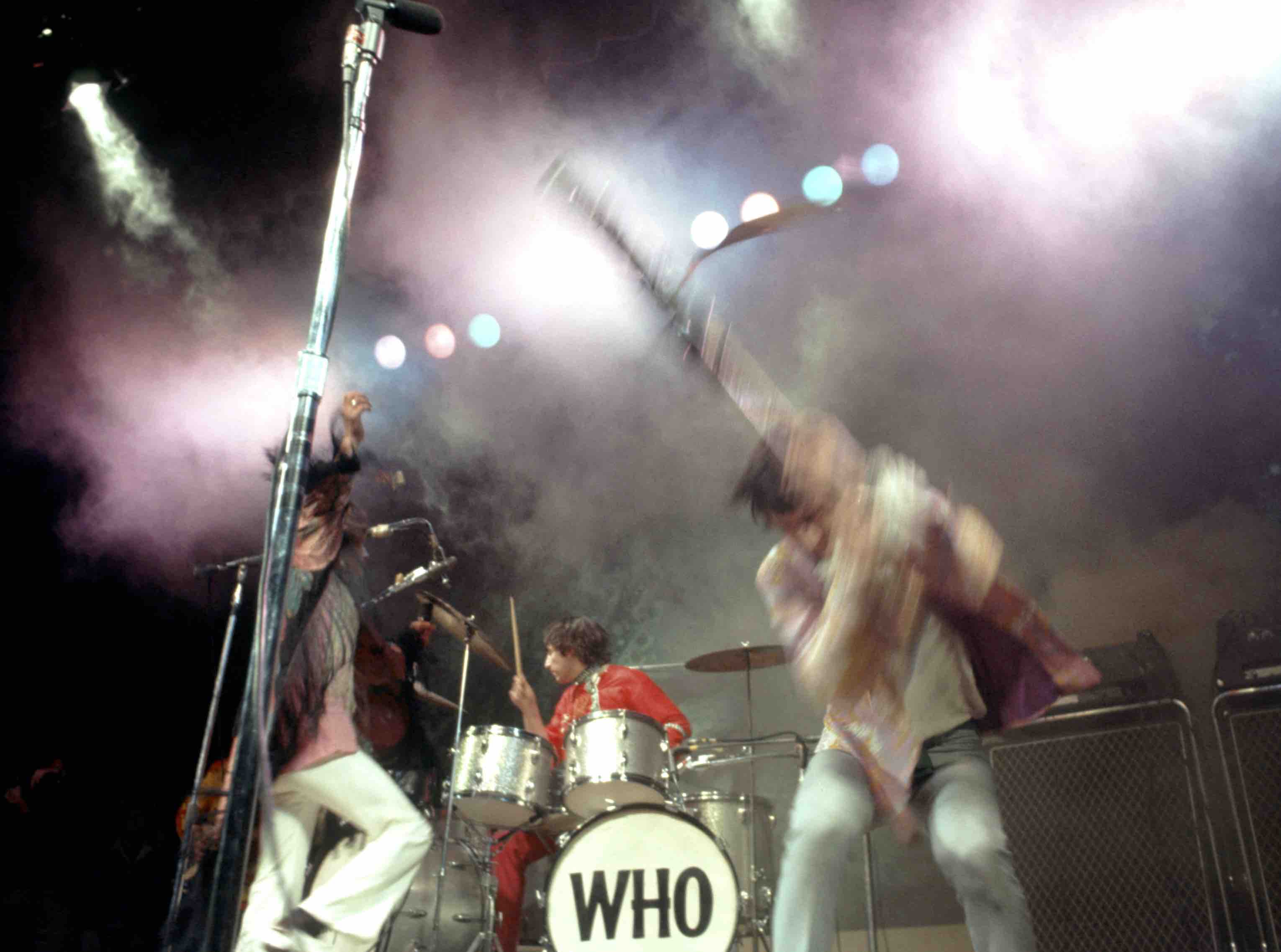 MONTEREY, CA - JUNE 18: Singer Roger Daltrey, bassist John Entwistle, guitarist Pete Townshend and drummer Keith Moon the ...