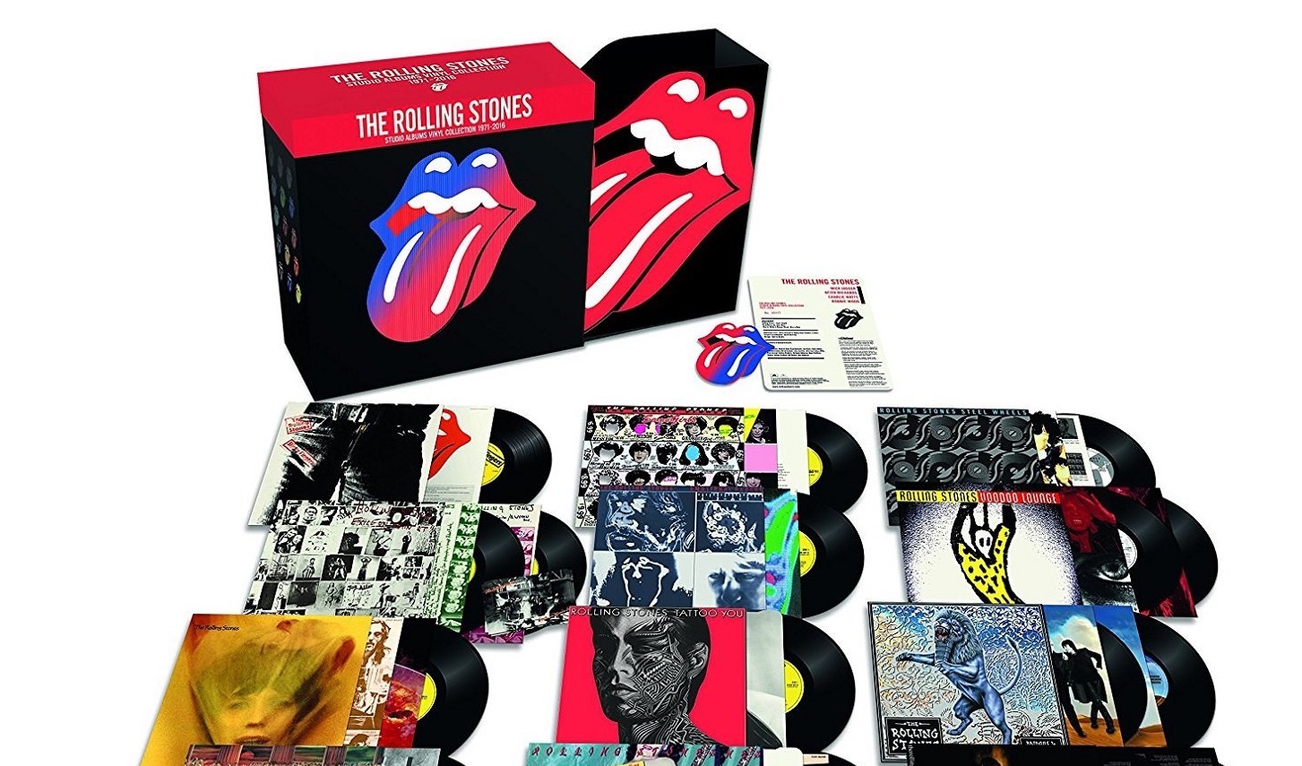 Cover-Artwork der „Vinyl Collection“ der Rolling Stones