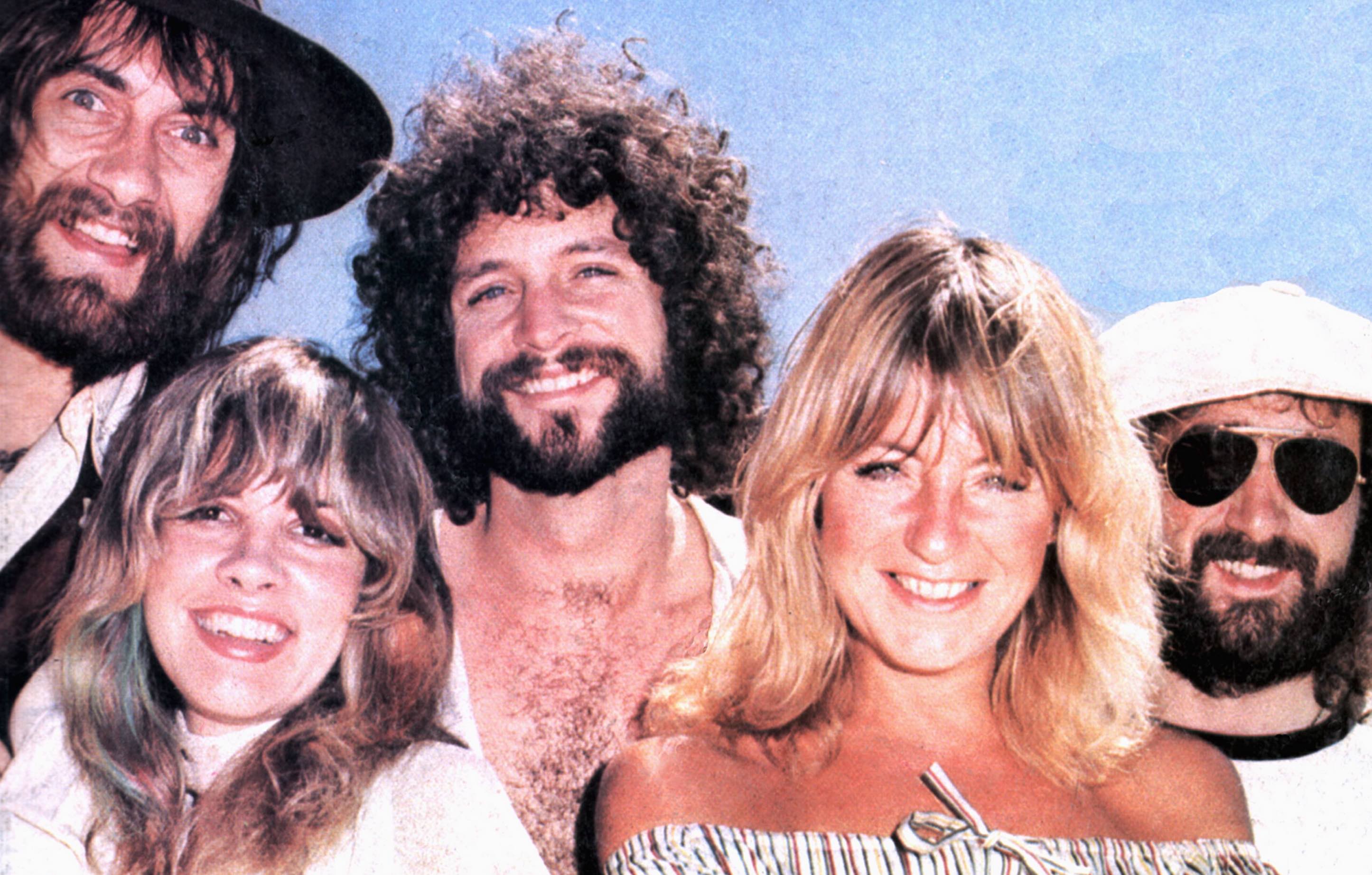 Fleetwood Mac 1975: Mick Fleetwood, Stevie Nicks, Lindsey Buckingham, Christine McVie, John McVie
