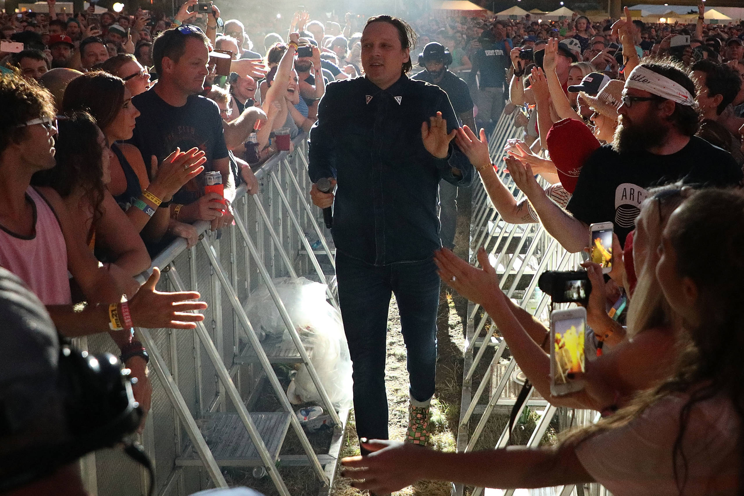 Arcade Fire live 2018 in Louisville, Kentucky.