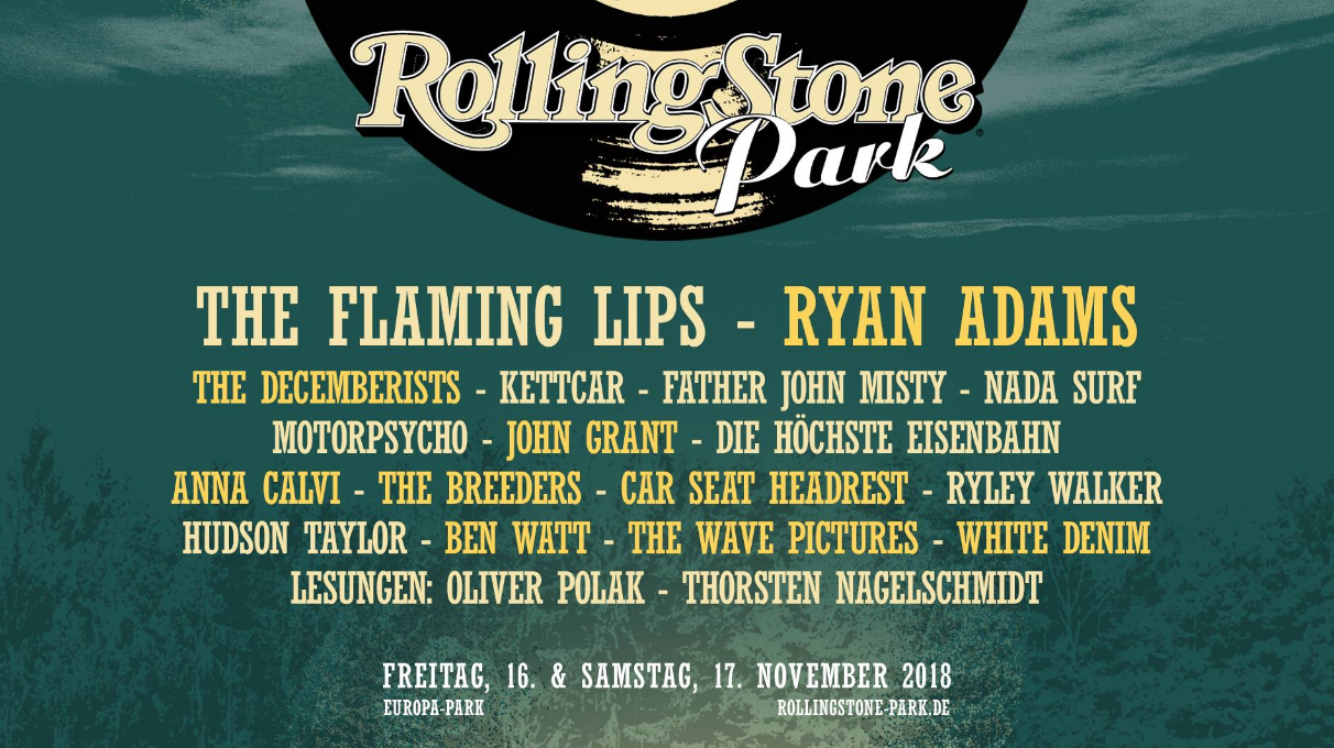 Das Line-Up für den ROLLING STONE Park