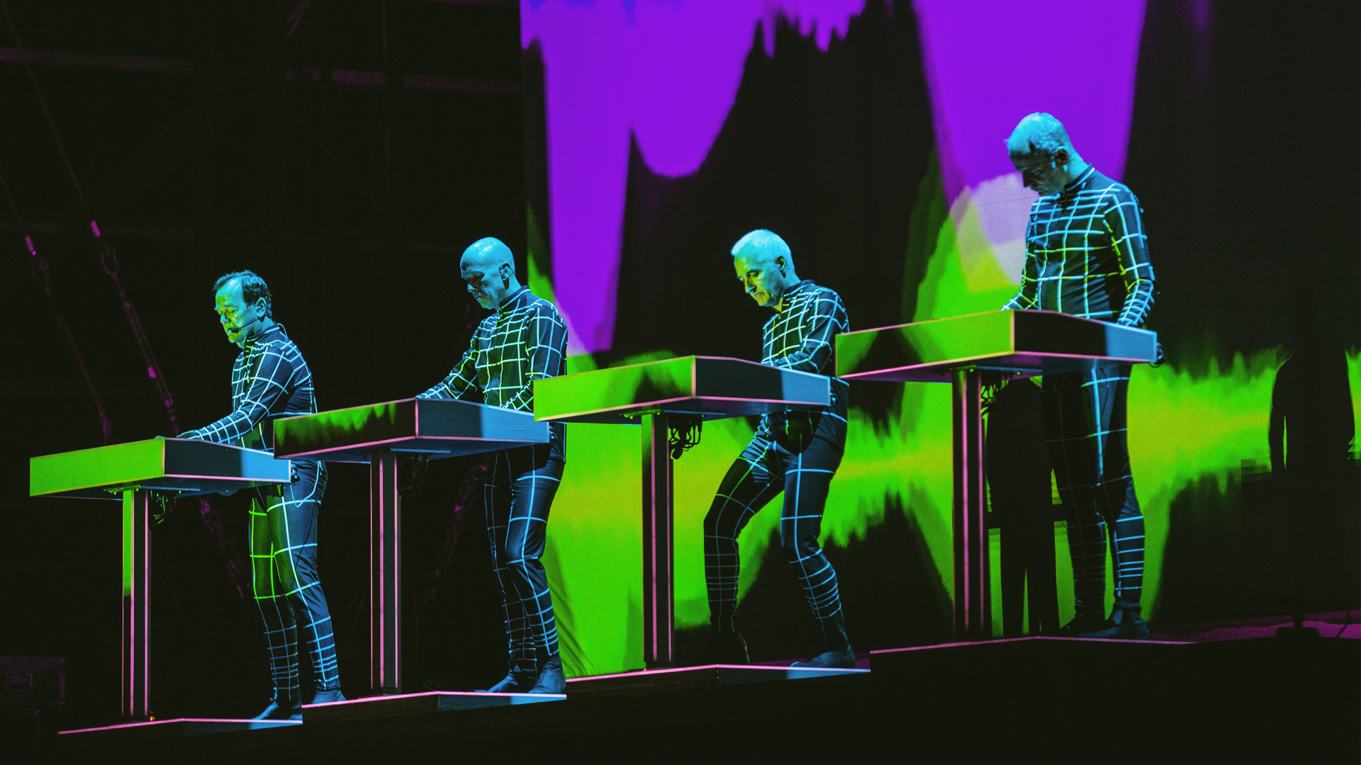 Kraftwerk beim Lollapalooza 2018