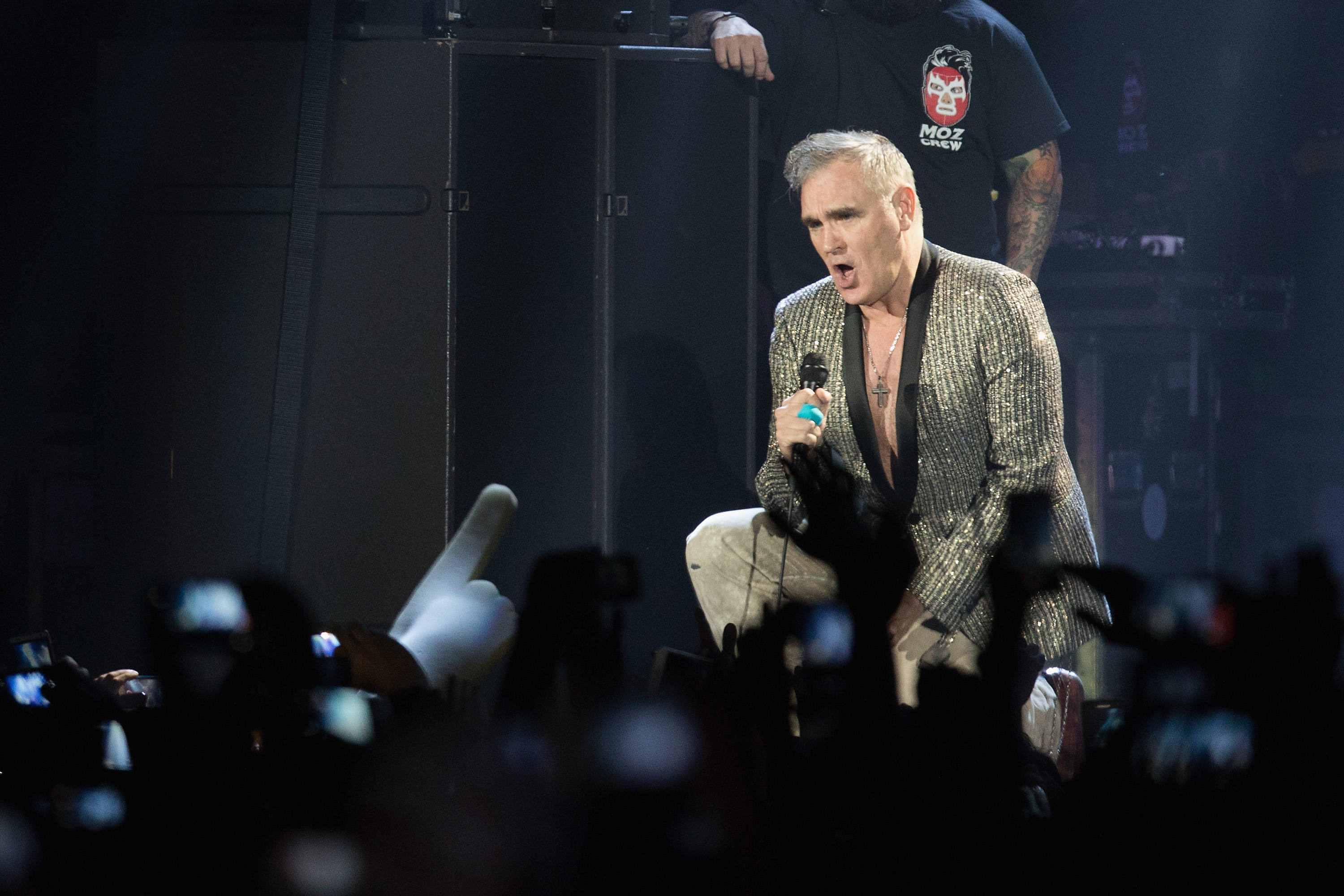 Morrissey hat zuweilen mit seinen Fans zu kämpfen
