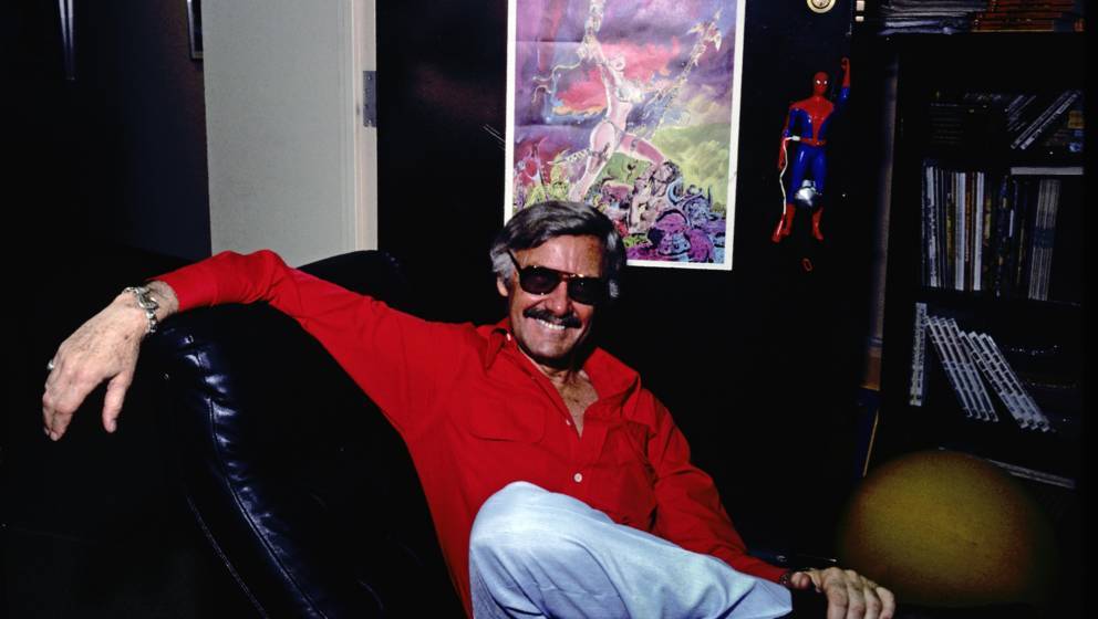 Stan Lee 1978 bei einem Fotoshooting in New York