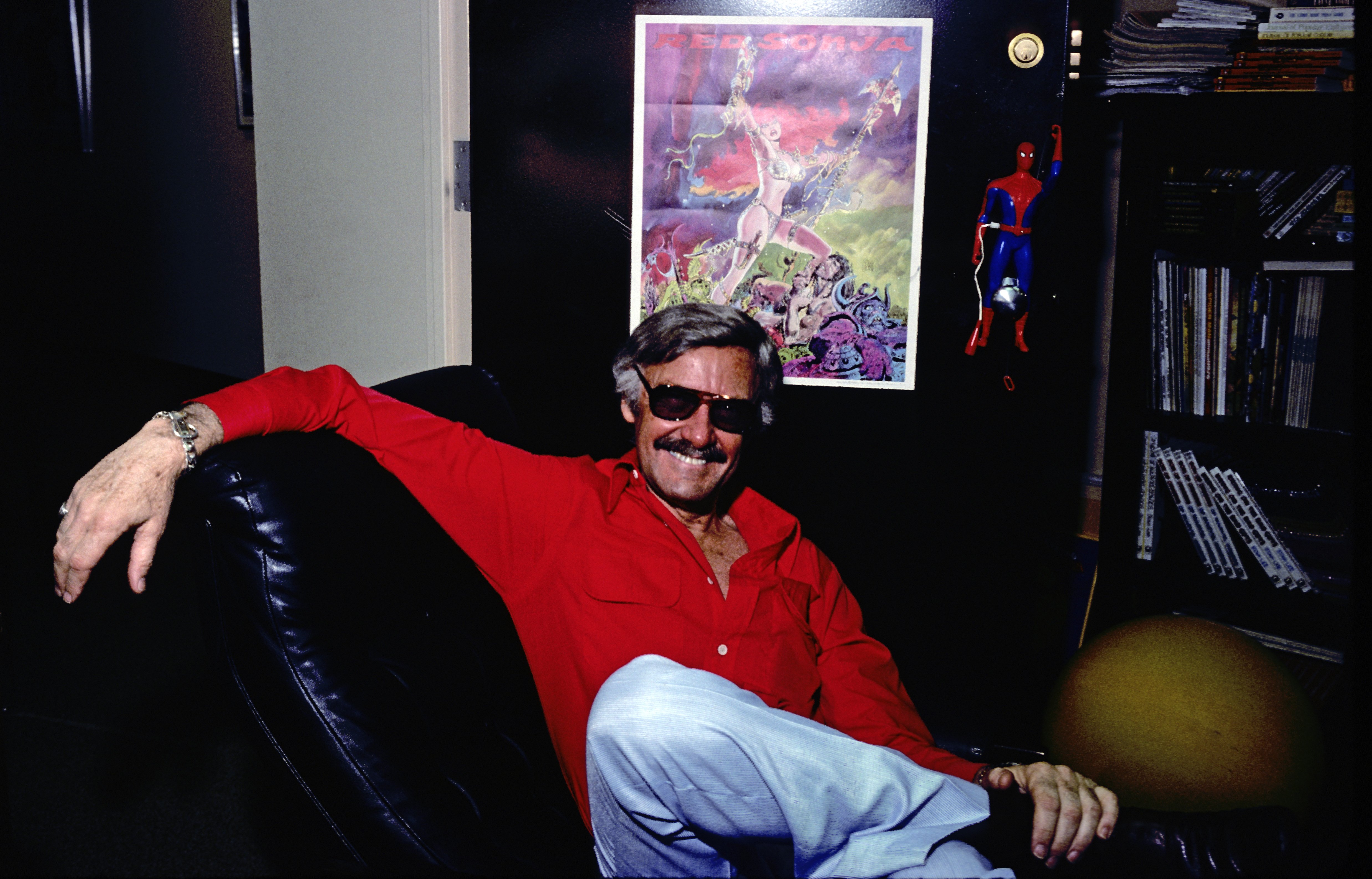 Stan Lee 1978 bei einem Fotoshooting in New York