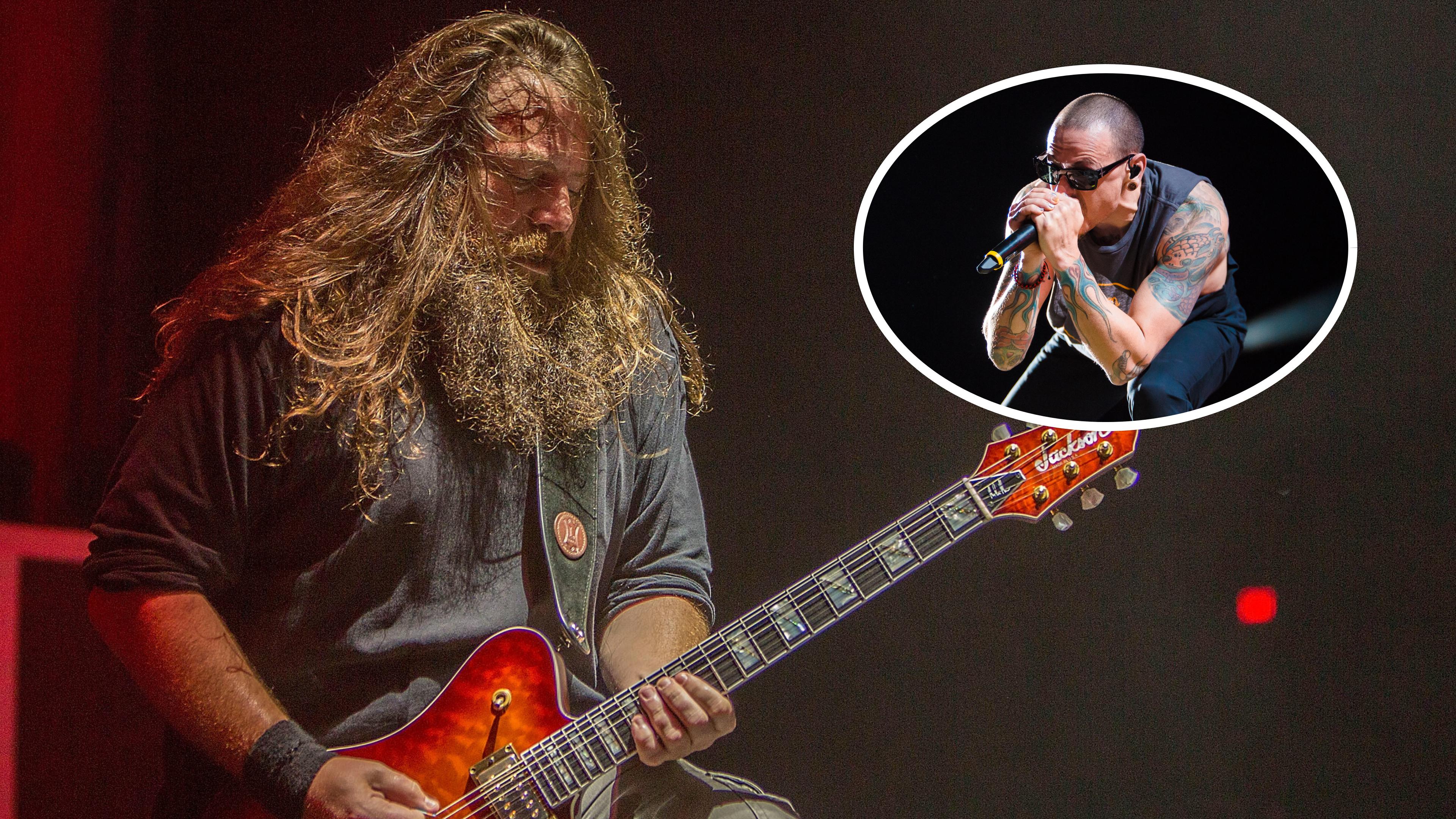 Harmonierten im Studio: Mark Morton und Chester Bennington