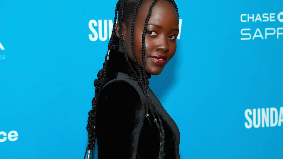 PARK CITY, UT - JANUARY 29:  Actor Lupita Nyong'o attends the 'Little Monsters' Premiere during the 2019 Sundance Film Festiv