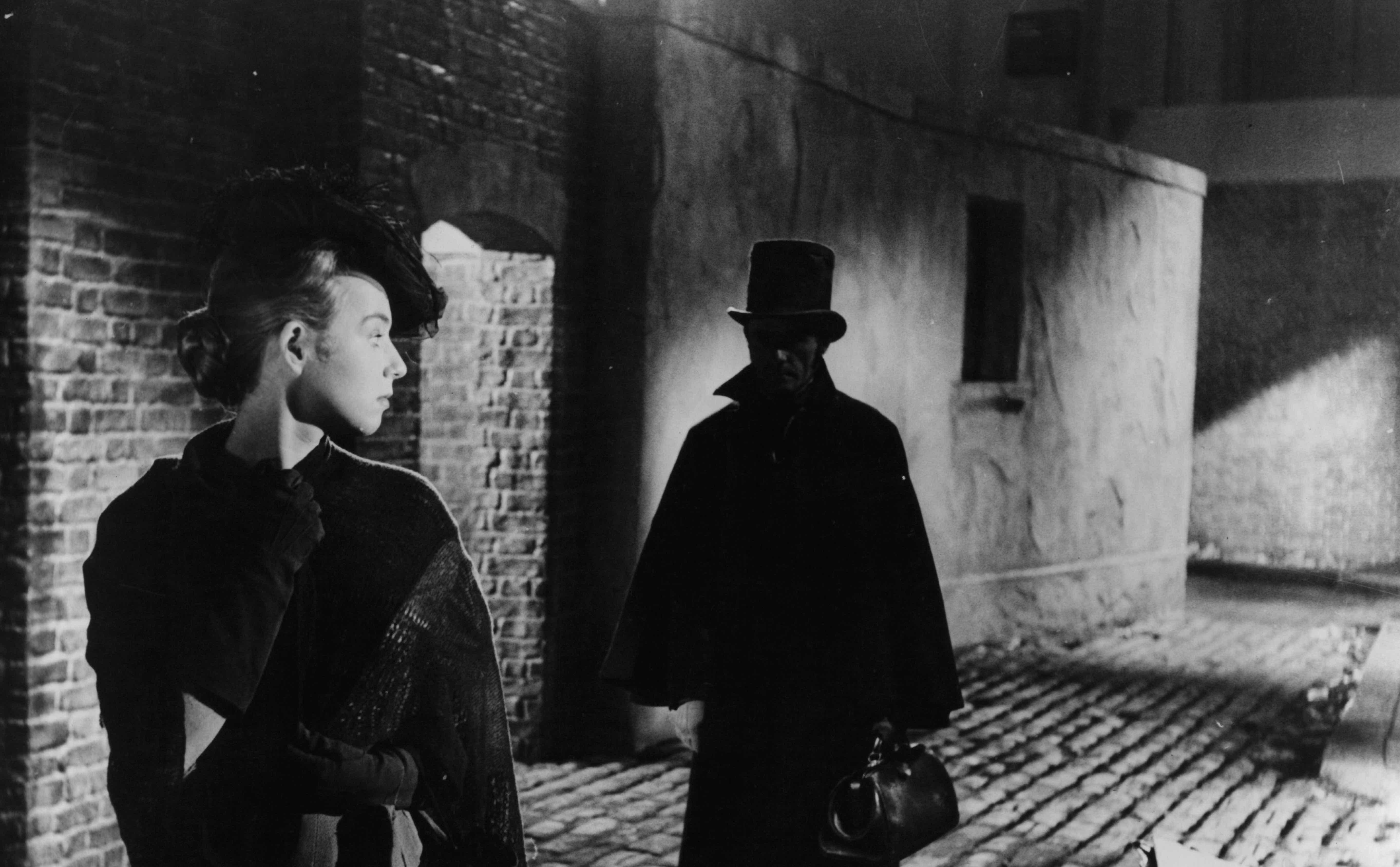 Jack The Ripper wurde in zahlreichen Filmen, Romanen und Comics bebildert - hier die Szene aus einer Verfilmung von 1959