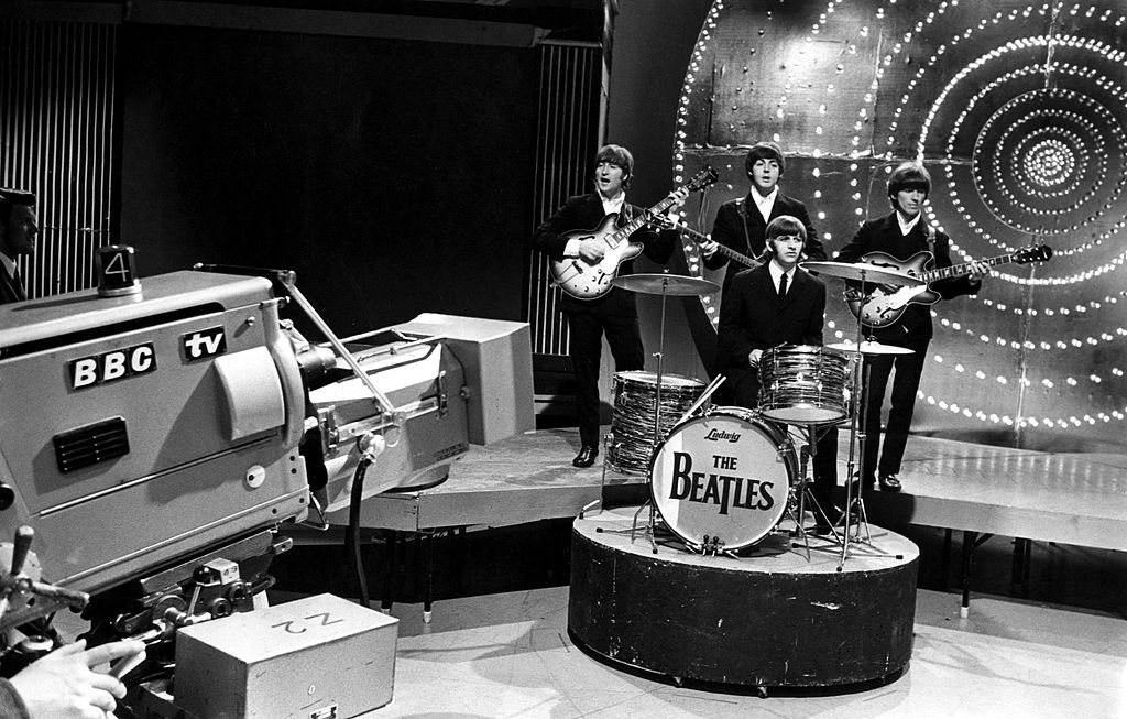 The Beatles bei „Top of the Pops“ am 16. Juni 1966