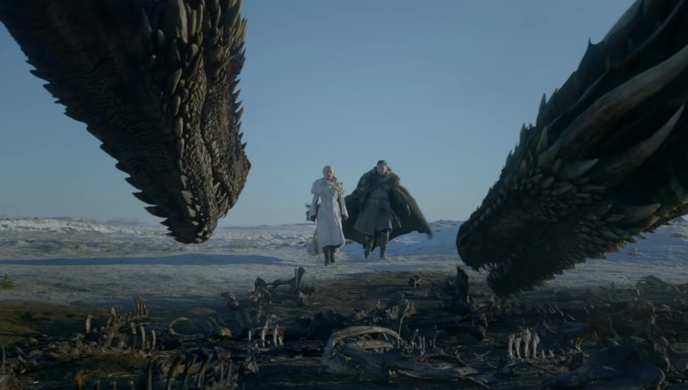 „Game of Thrones“ startet bedrohlich: Drachen über Winterfell