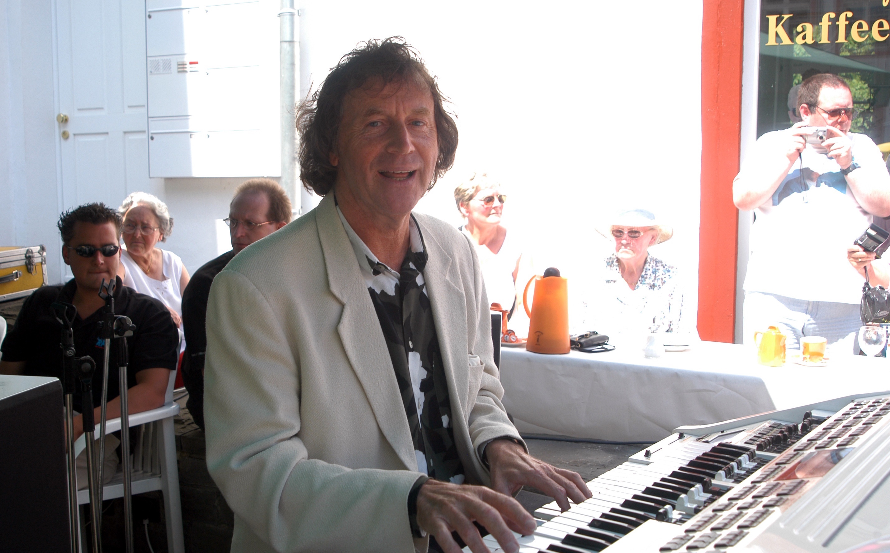 Franz Lambert bei einem Radioeinsatz