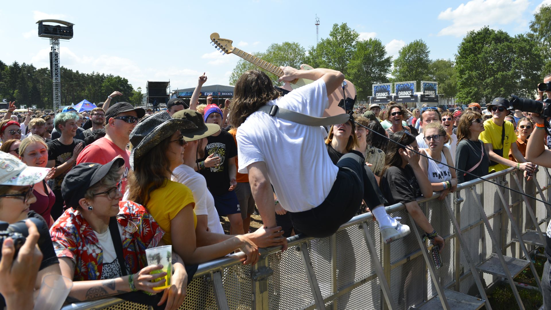 Idles live beim Hurricane Festival 2019