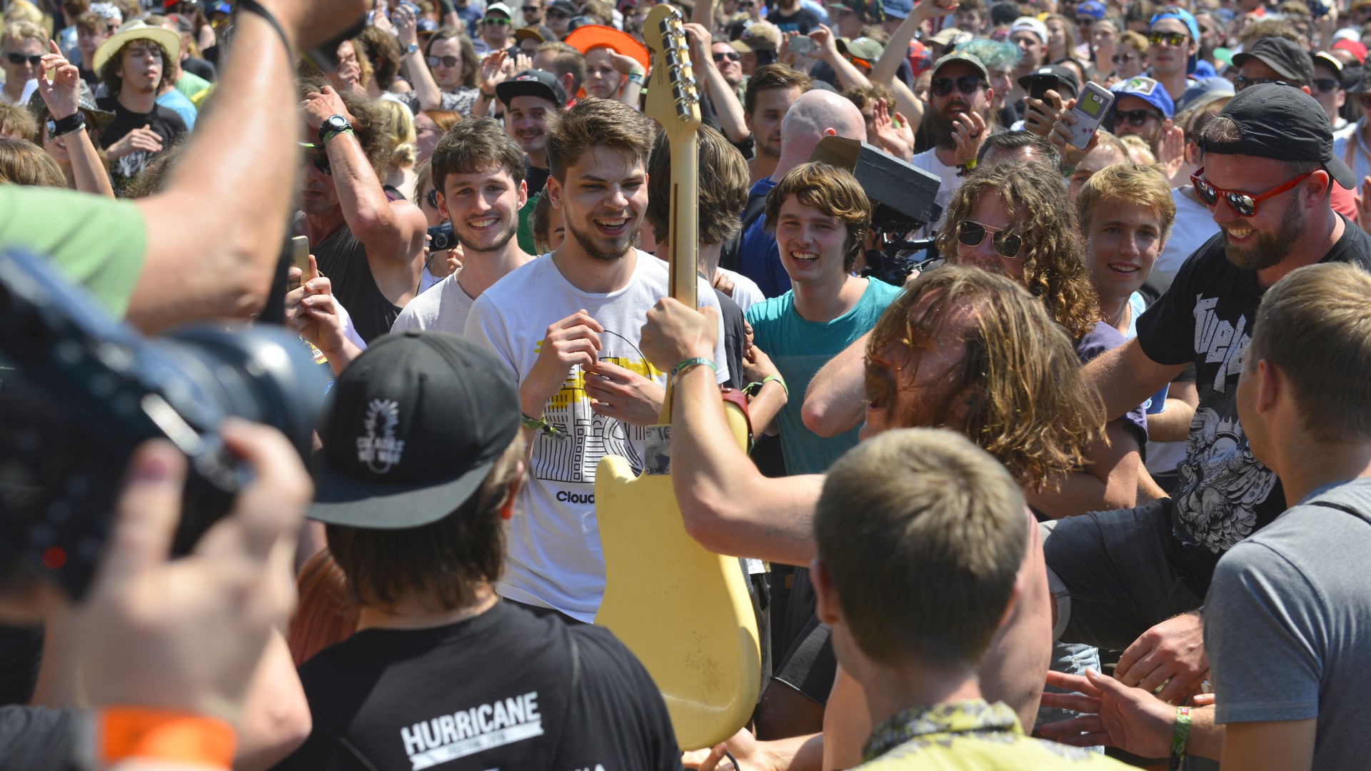 Idles live beim Hurricane Festival 2019