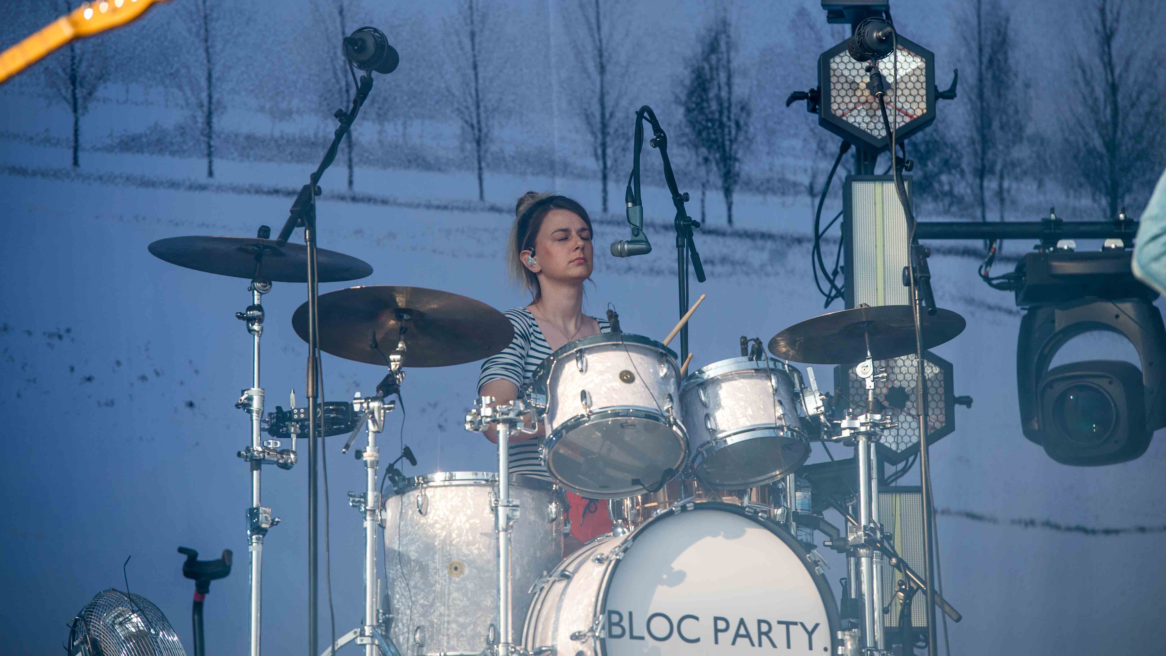 22.06.2019, Eichenring , Scheessel, GER, Festival, Konzert,Hurricane, Band  im Bild
"BLOC PARTY"
live auf der Forest Stage...