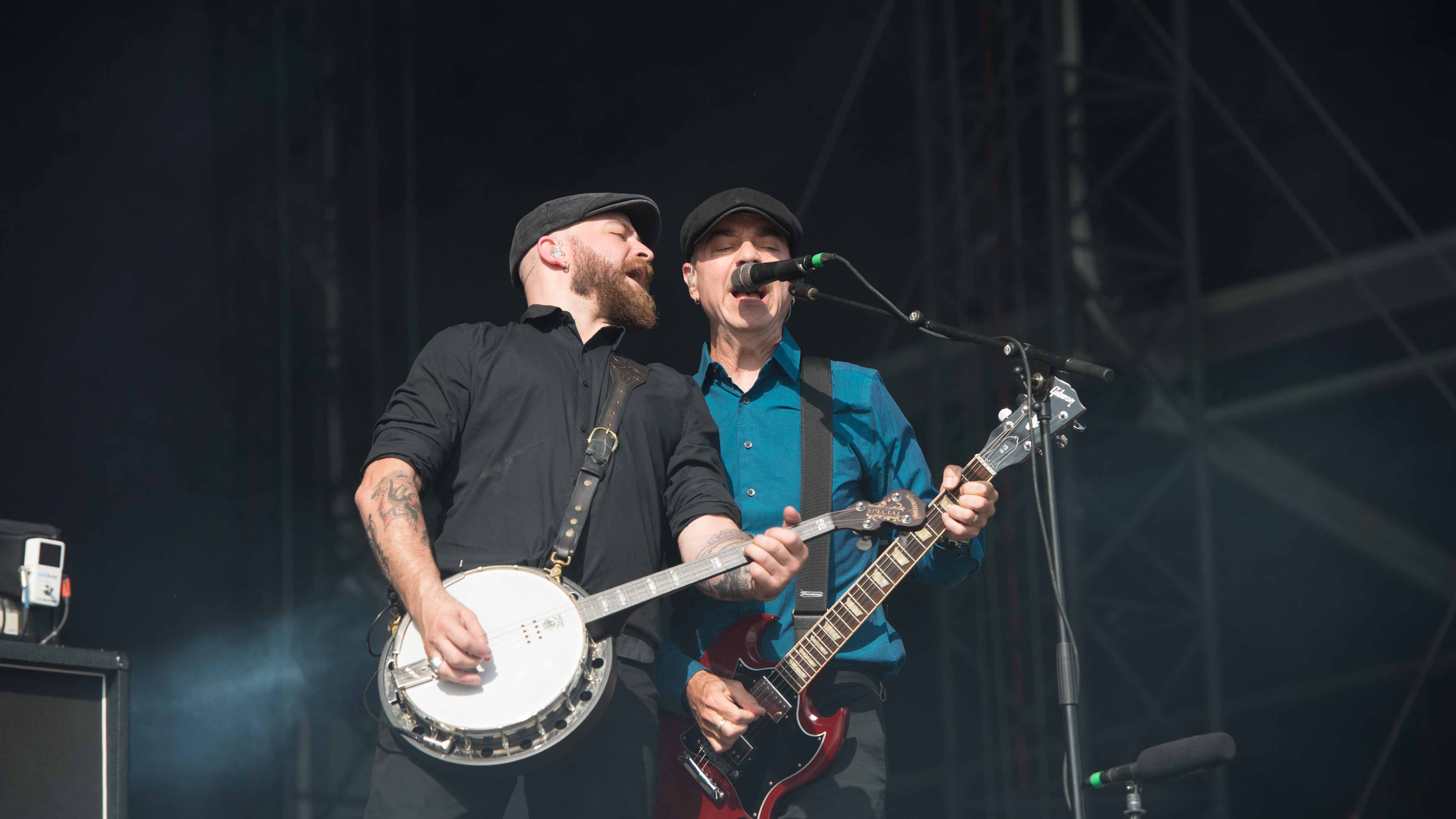 22.06.2019, Eichenring , Scheessel, GER, Festival, Konzert,Hurricane, Band  im Bild
"FLOGGING MOLLY"
live auf der Forest S...