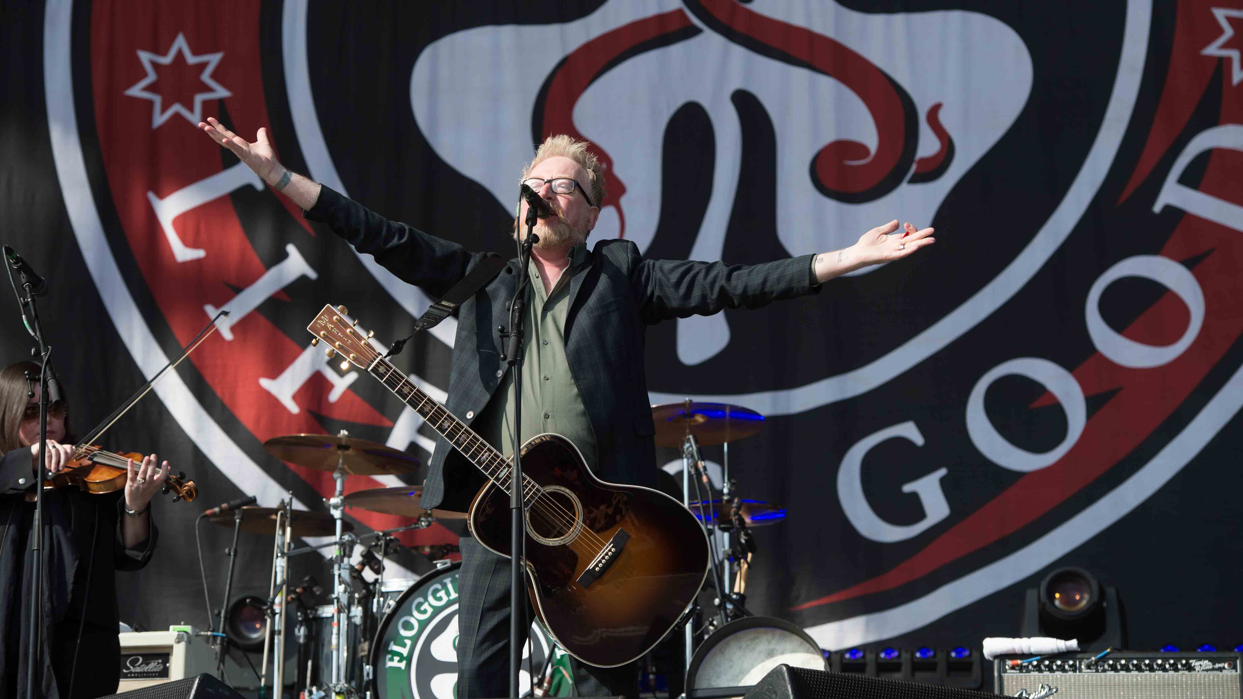 22.06.2019, Eichenring , Scheessel, GER, Festival, Konzert,Hurricane, Band  im Bild
"FLOGGING MOLLY"
live auf der Forest S...