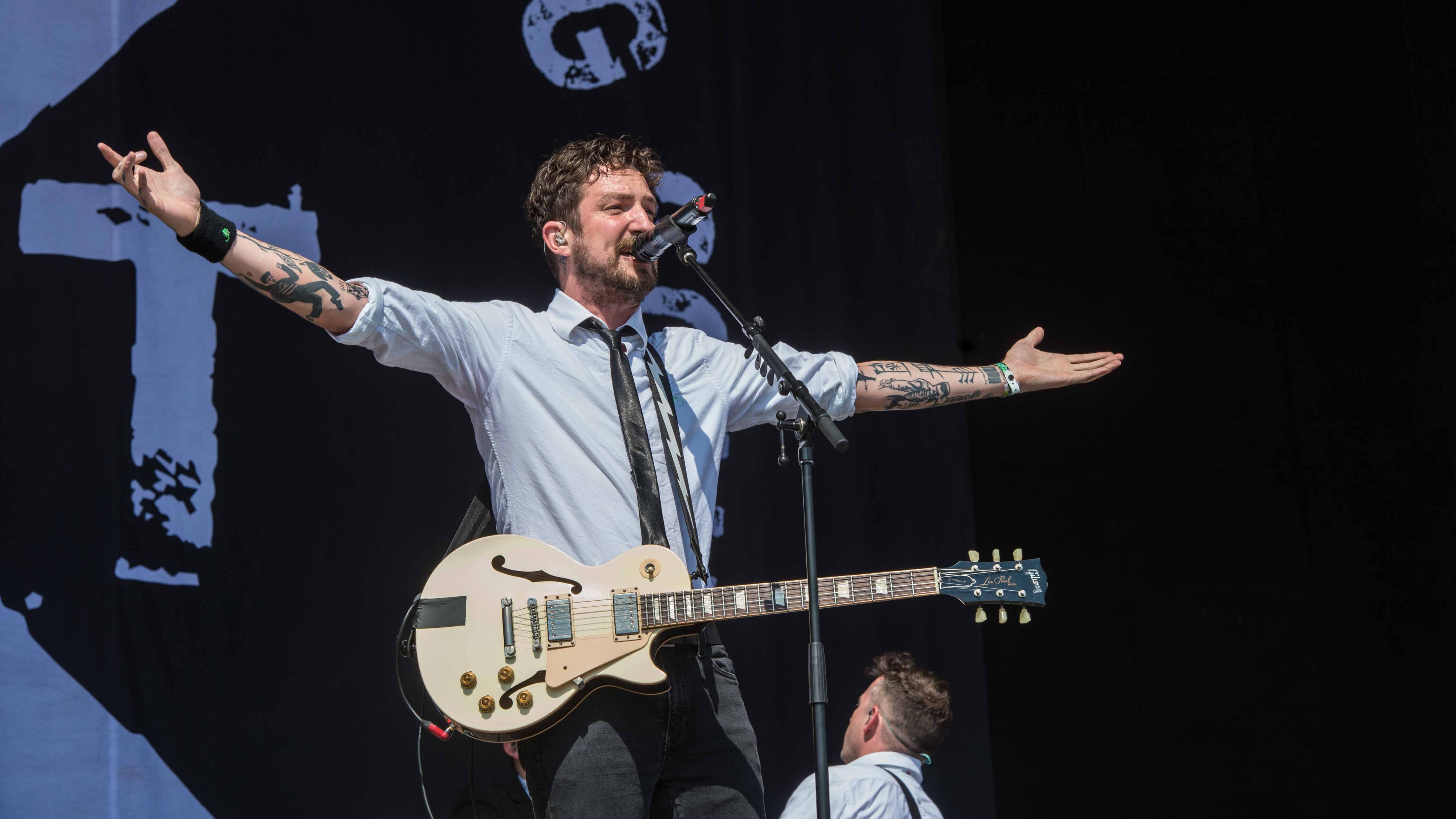 22.06.2019, Eichenring , Scheessel, GER, Festival, Konzert,Hurricane, Band  im Bild
"FRANK TURNER & THE SLEEPING SOULS"
li...