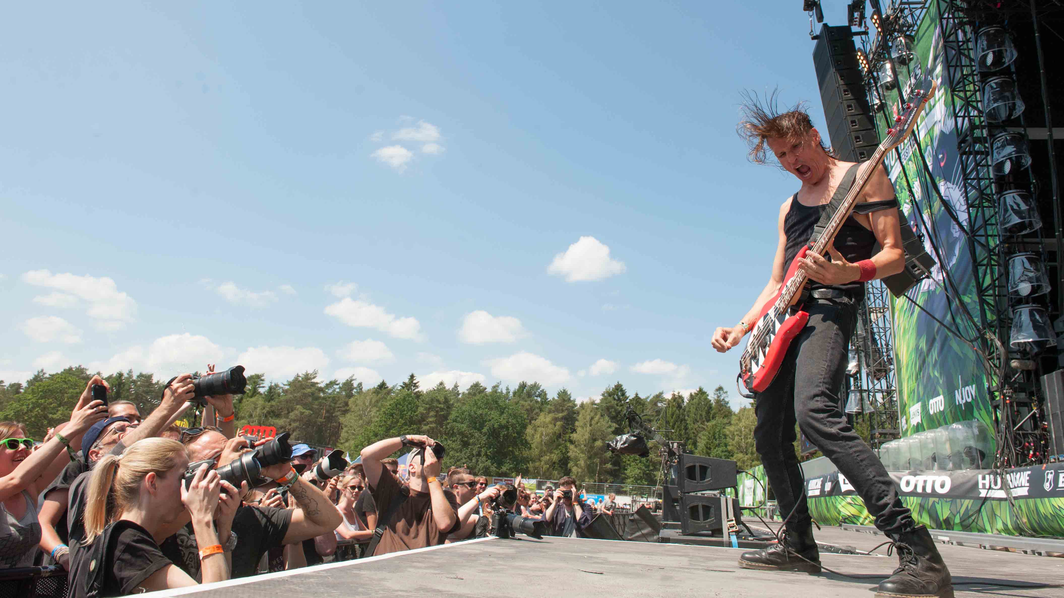 22.06.2019, Eichenring , Scheessel, GER, Festival, Konzert,Hurricane, Band  im Bild
"SCHMUTZKI"
live auf der Forest Stage ...