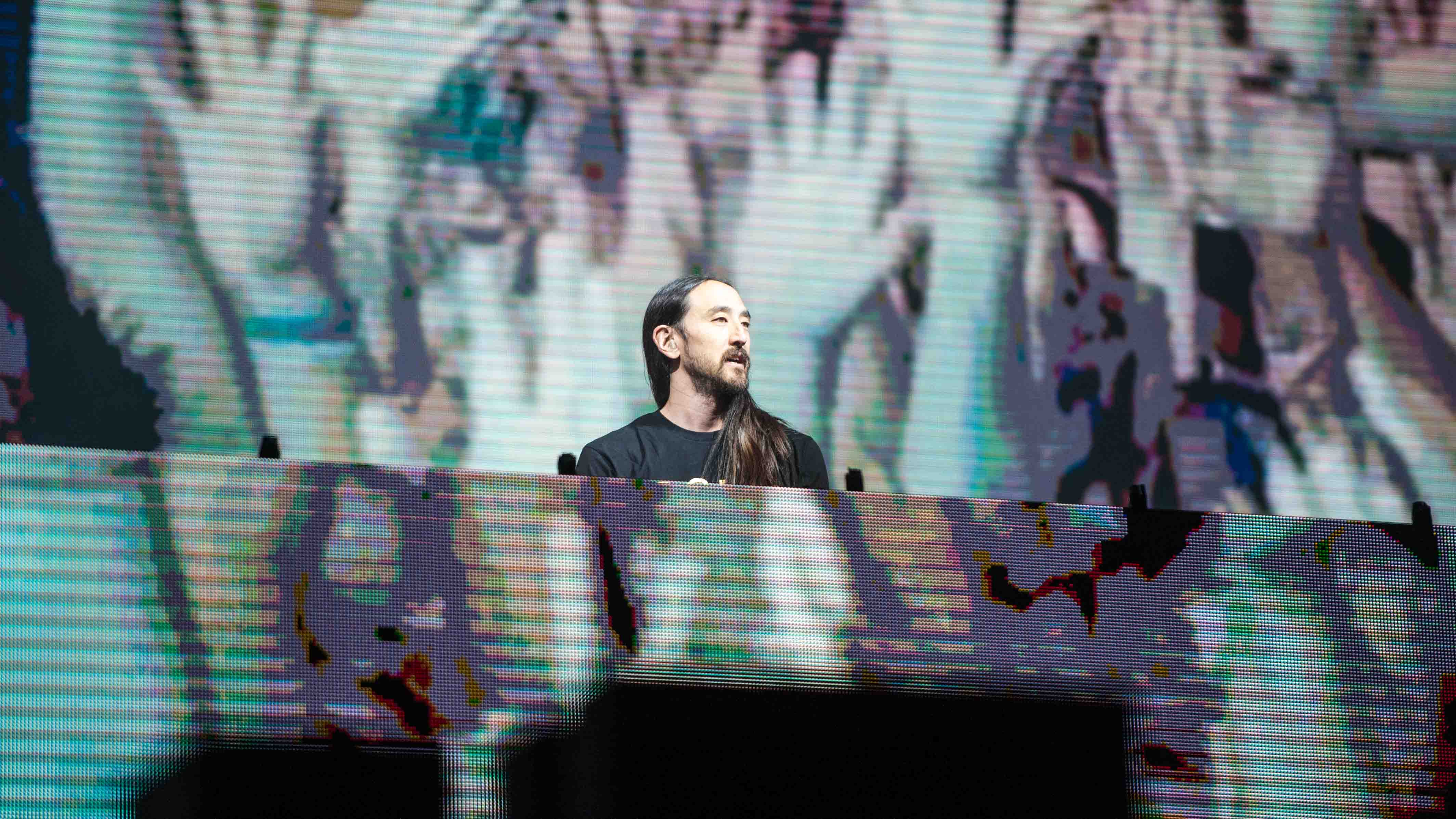 22.06.2019, Eichenring , Scheessel, GER, Festival, Konzert,Hurricane, Band  im Bild
"STEVE AOKI"
live auf der River Stage ...