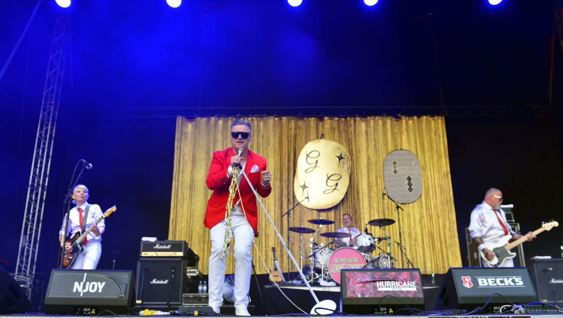 Me First + The Gimme Gimmes live beim Hurricane Festival 2019