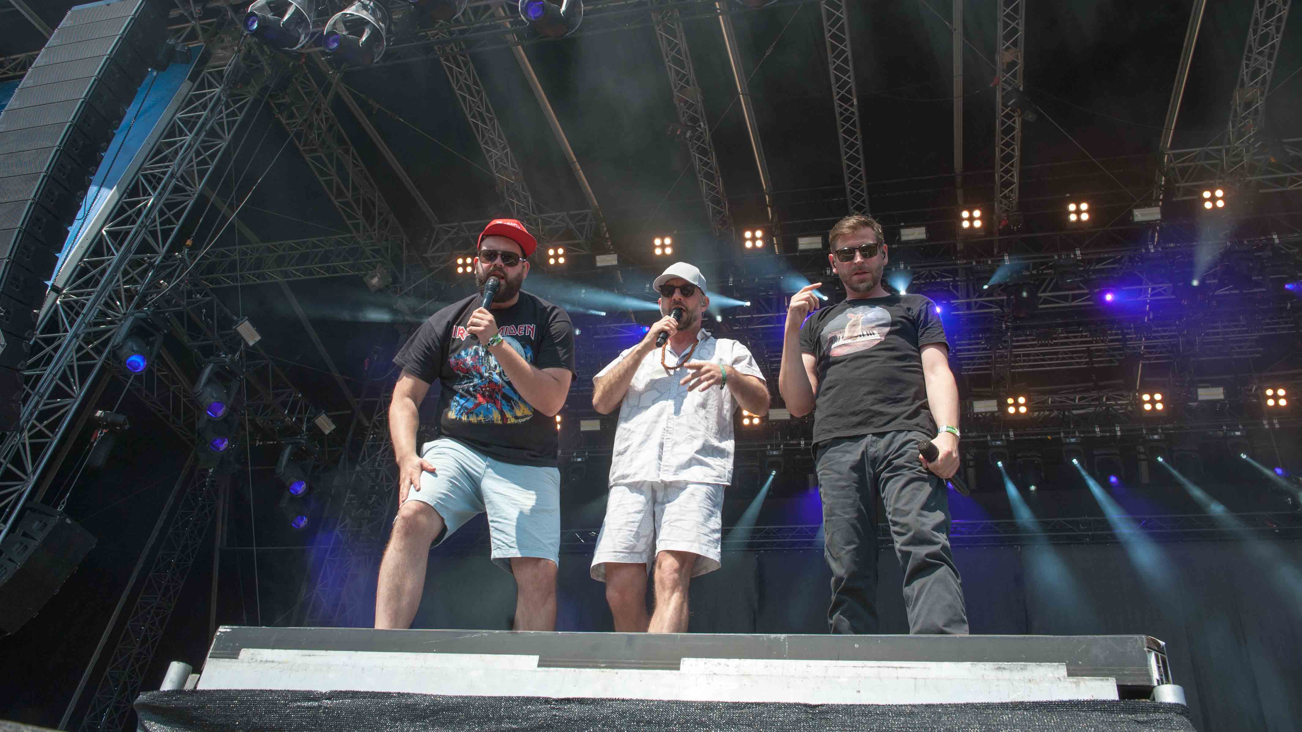 22.06.2019, Eichenring , Scheessel, GER, Festival, Konzert,Hurricane, Band  im Bild
"FÜNF STERNE DELUXE"
live auf der Riv...