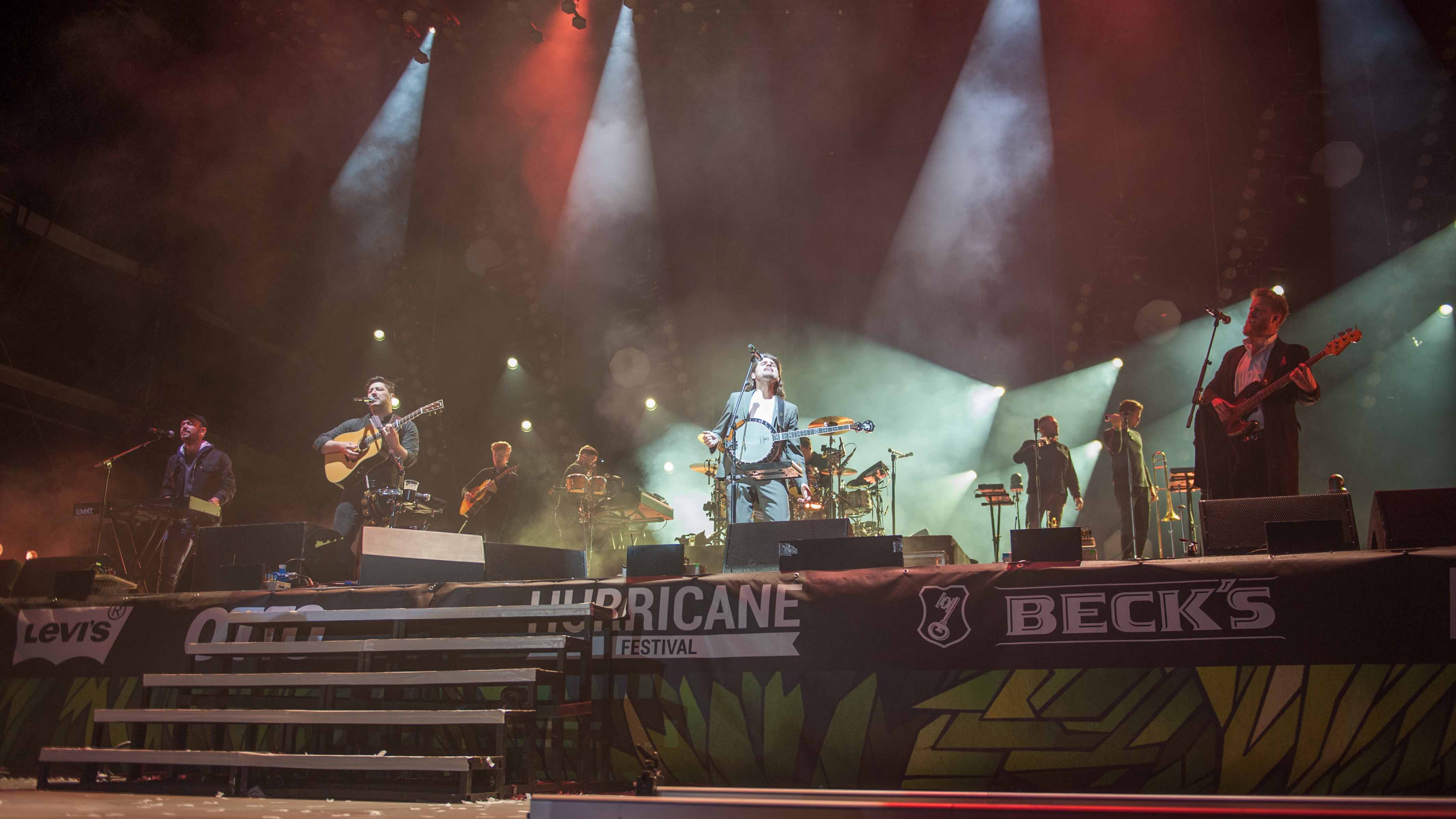 22.06.2019, Eichenring , Scheessel, GER, Festival, Konzert,Hurricane, Band  im Bild "MOMFORD & SONS"
live auf der Forest S...