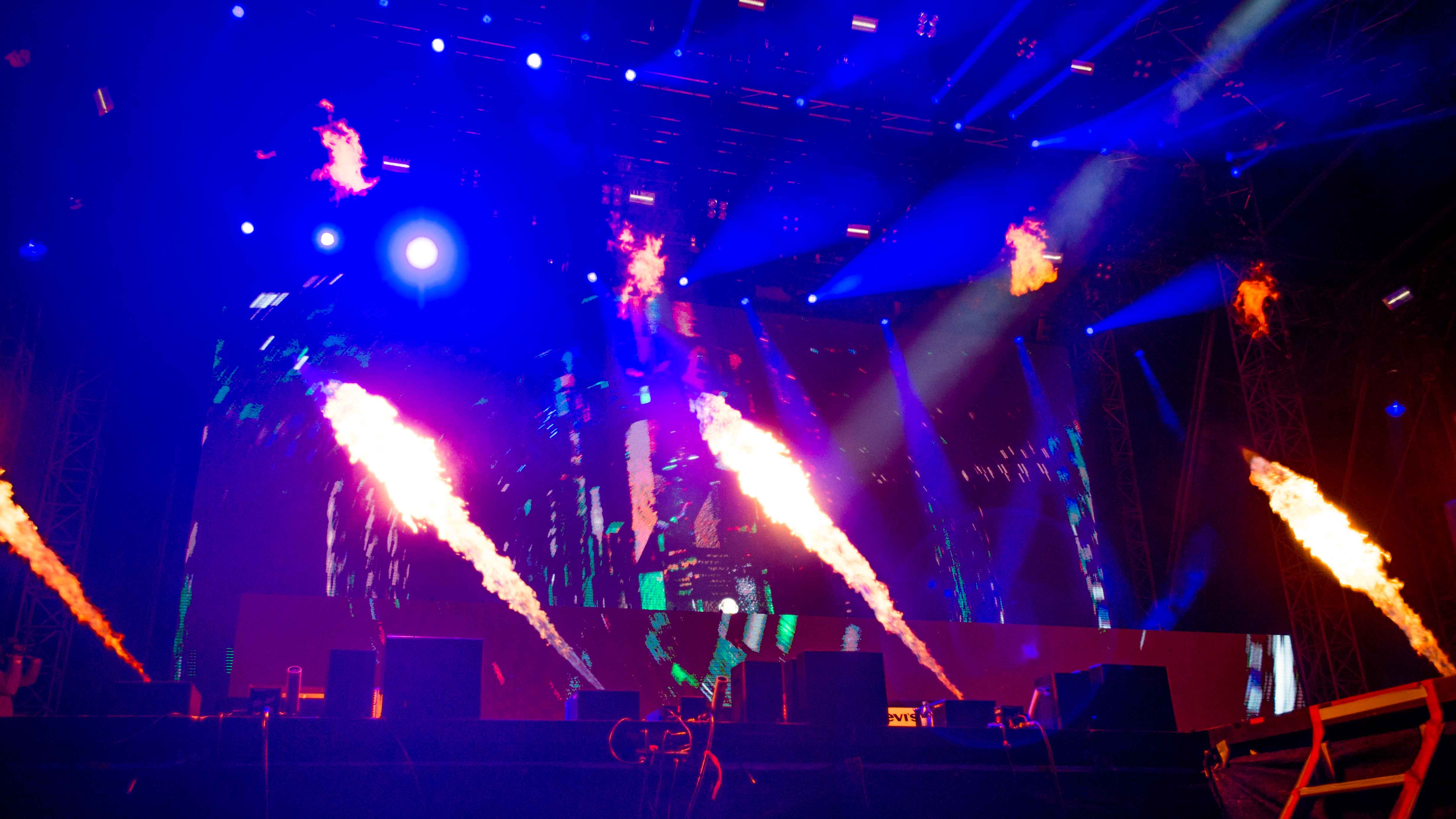 22.06.2019, Eichenring , Scheessel, GER, Festival, Konzert,Hurricane, Band  im Bild
"STEVE AOKI"
live auf der River Stage ...